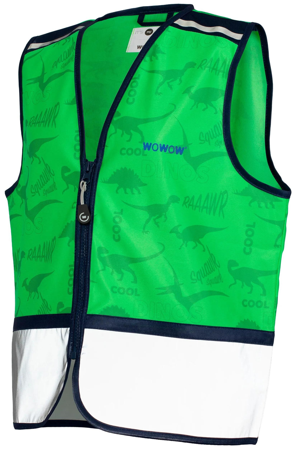 Wowow weste zippy jacket green reflective children zippy green gr. l