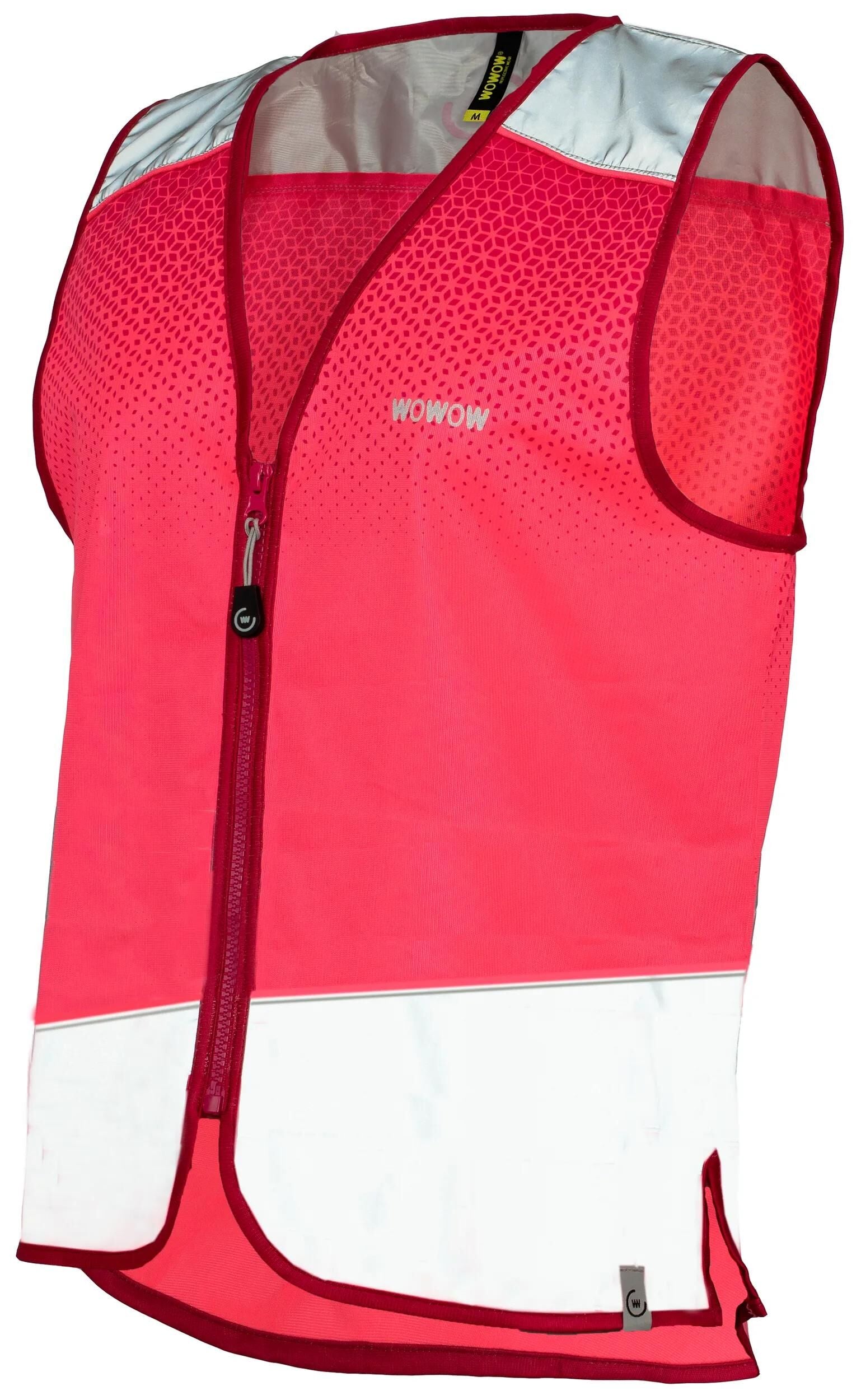 Wowow vest yara jacket pink reflex vest yara jacket pink gr.l