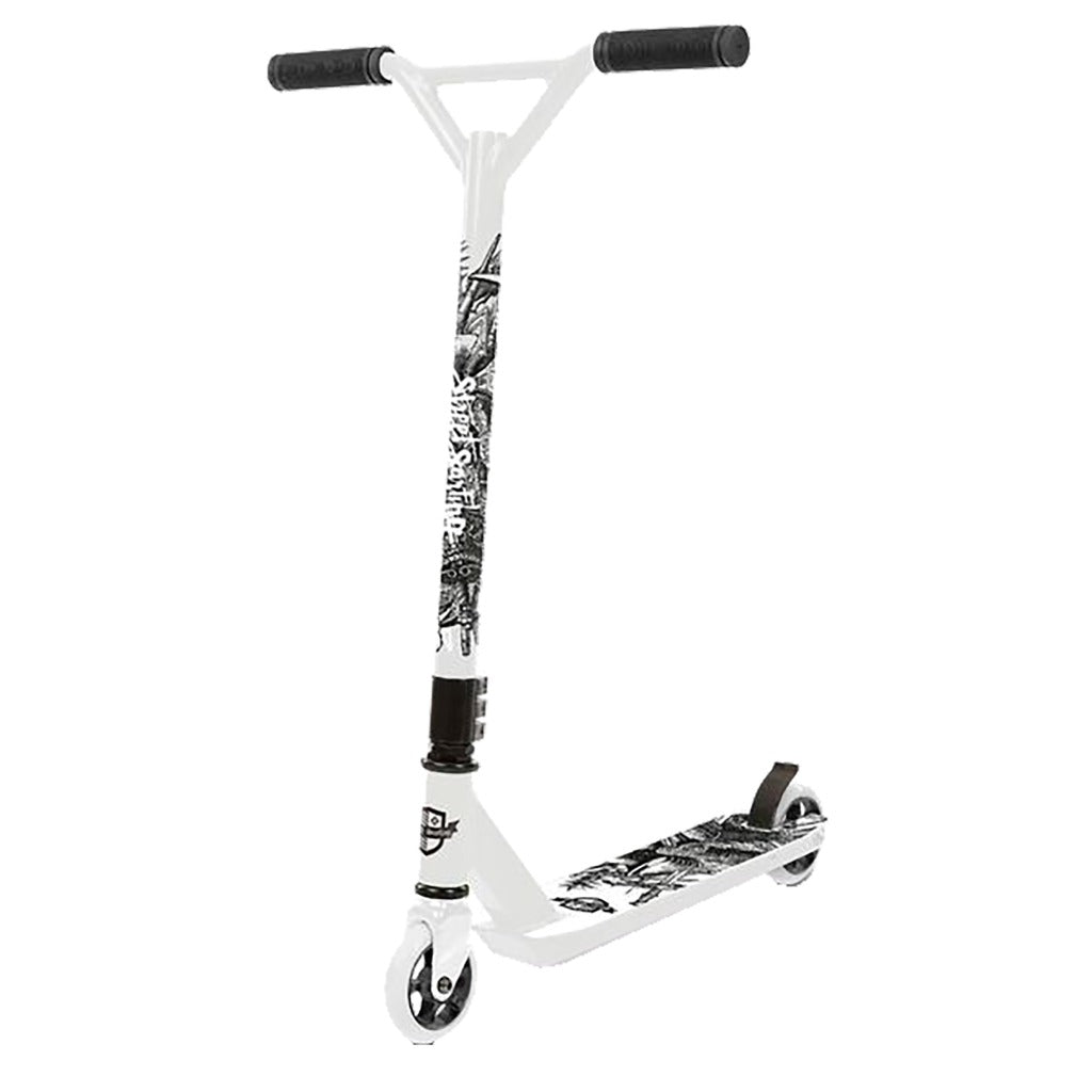 Streetsurfing torpedopantser aluminium opstap wit zwart