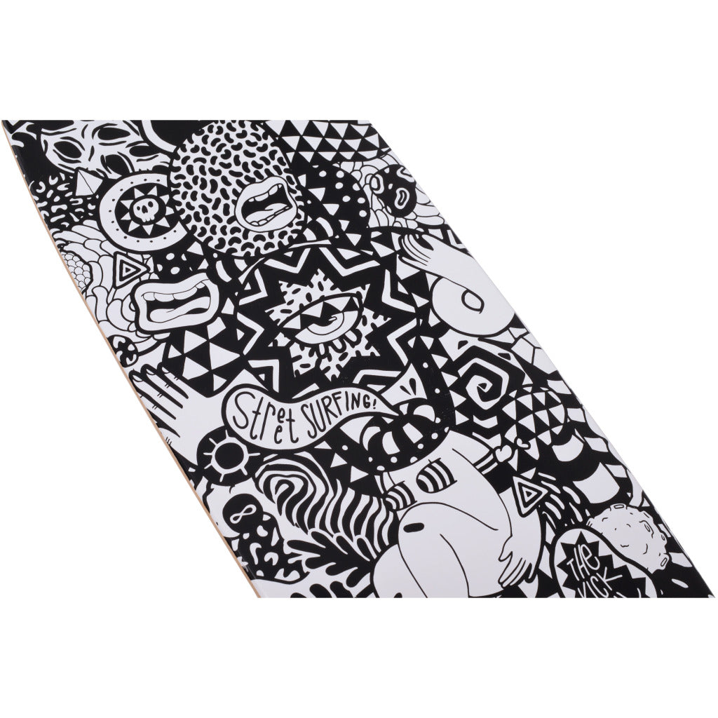 Straat surfen Straat surfen Kicktail Rumble Skateboard