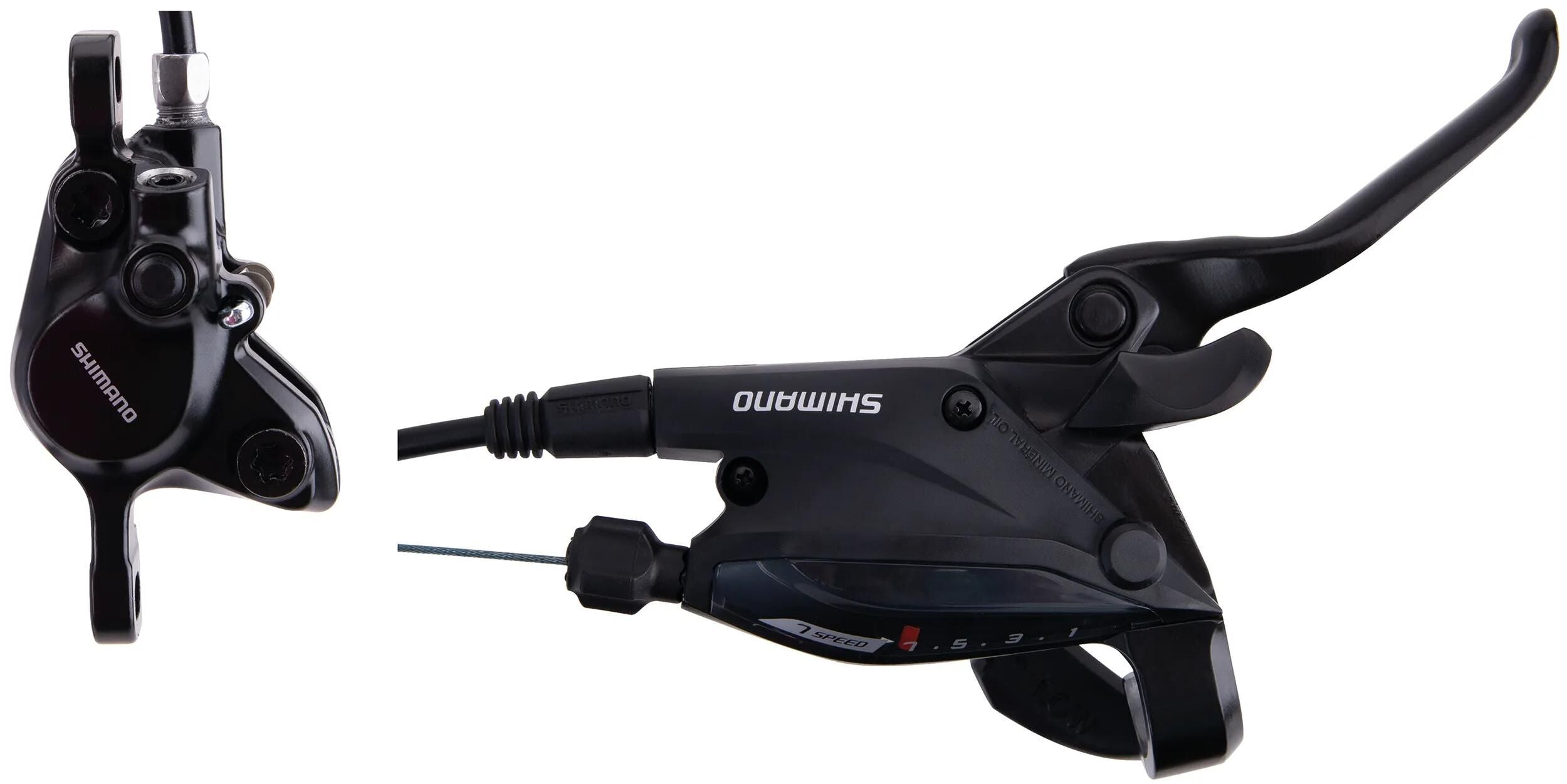 Shimano scheibenbremse st-ef505 br-mt200 disc br.shim.st-ef505 brmt200 re.1700mm 7sp