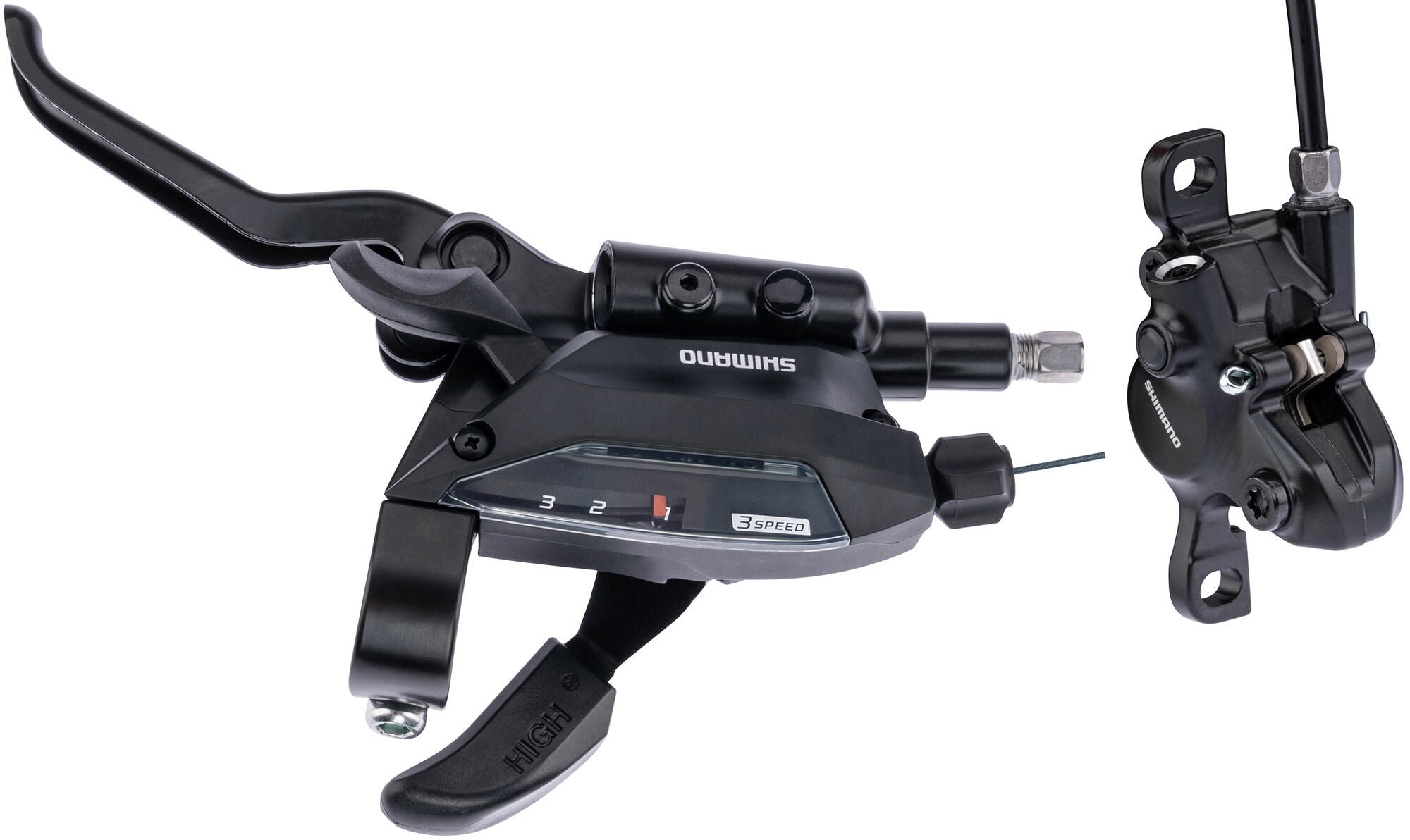 Shimano schijfrem altus st-ef515 br-mt200 disc brake shim.altus st-ef515 br-mt200 3sp