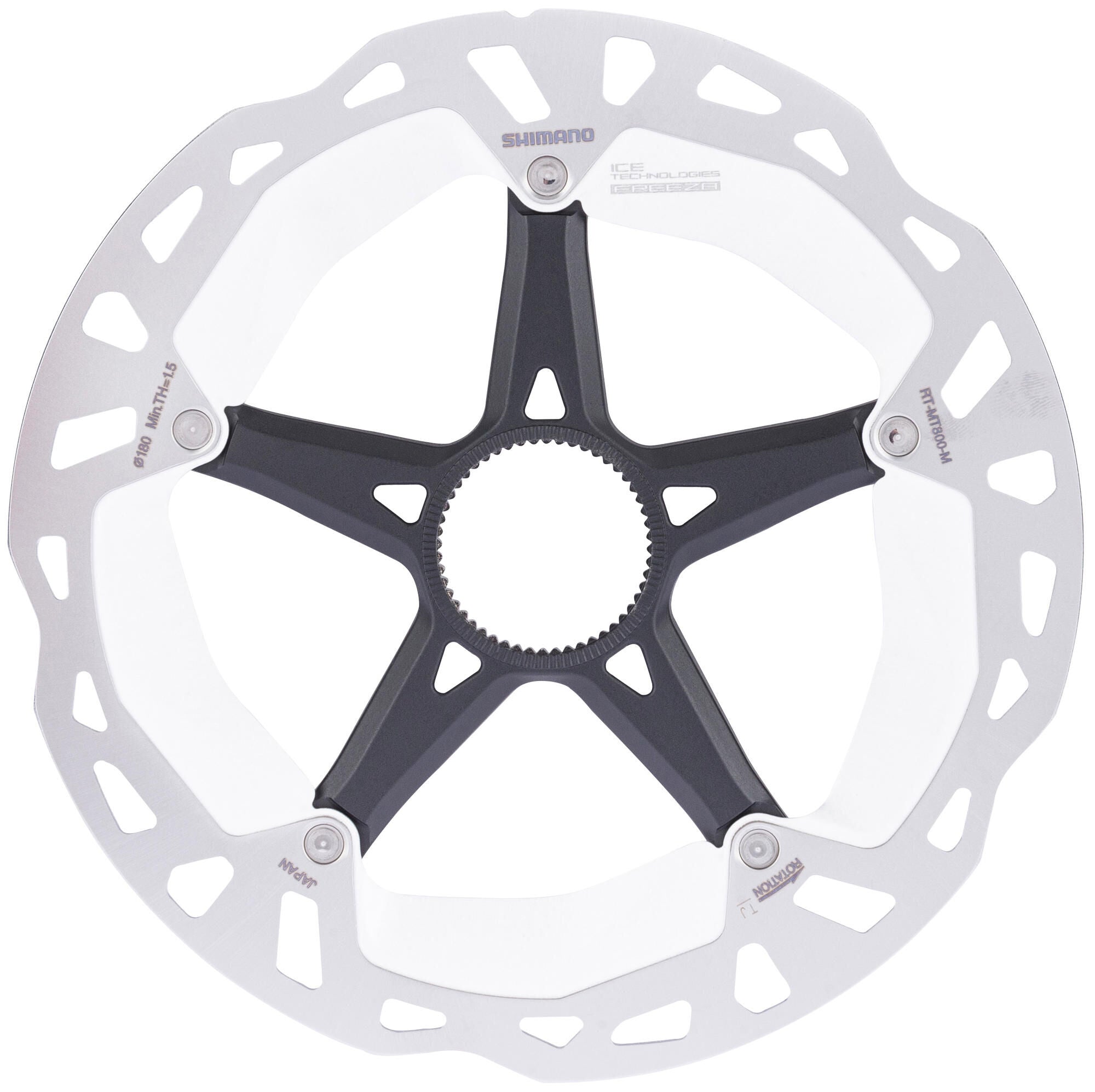 Shimano remschijf rt-mt800 rotor shim.rt-mt800 180mm cl