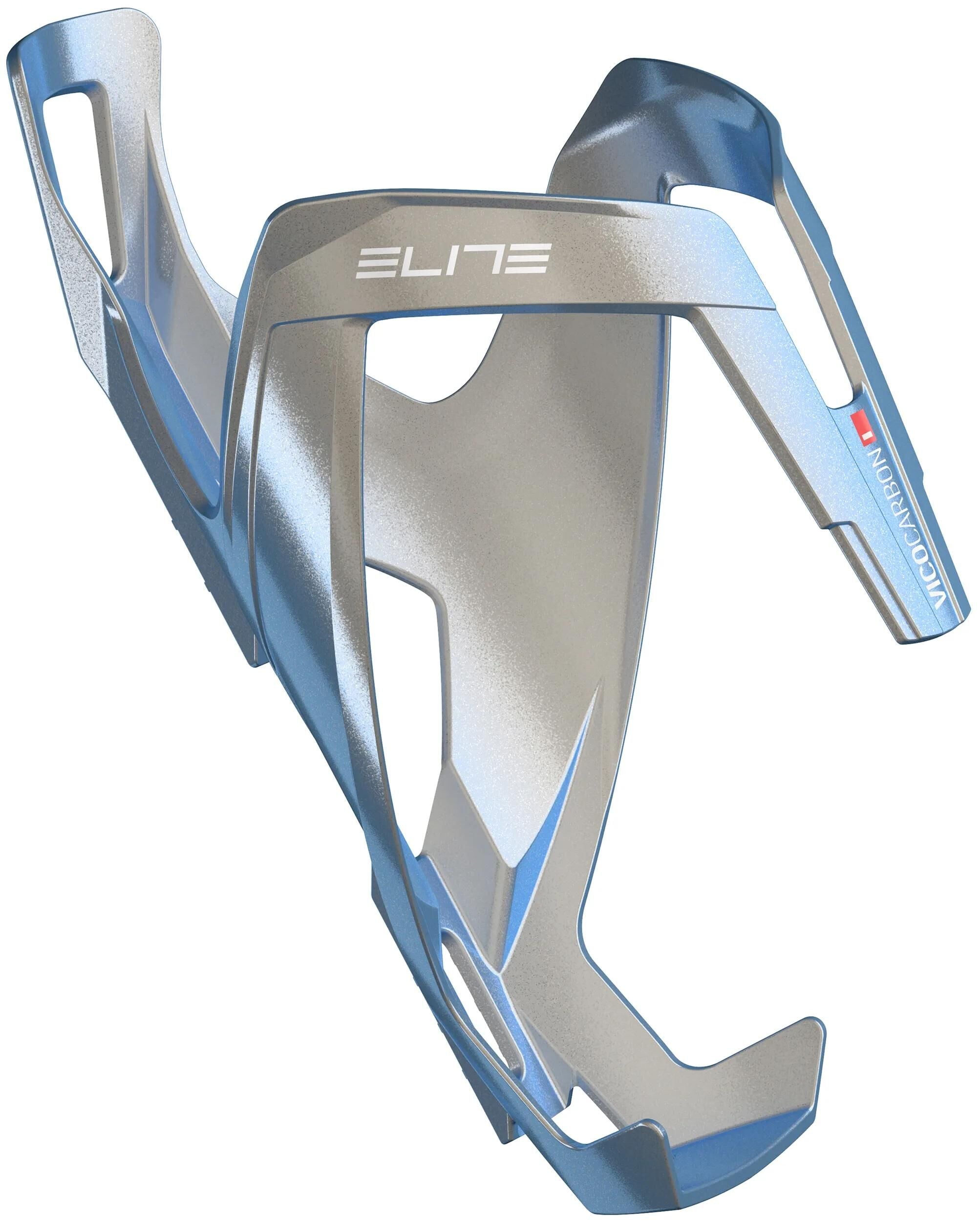 Elite trinkflaschenhalter vico carbon bottle cage vico carbon grey metal