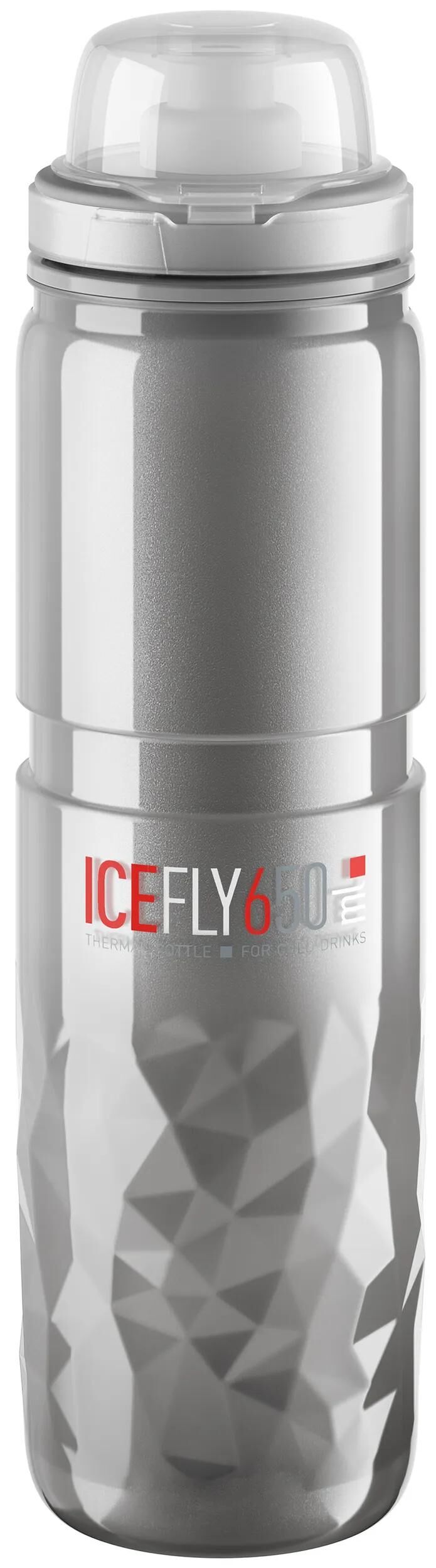 Elite trinkflasche ice fly bottle ice fly 650ml clear