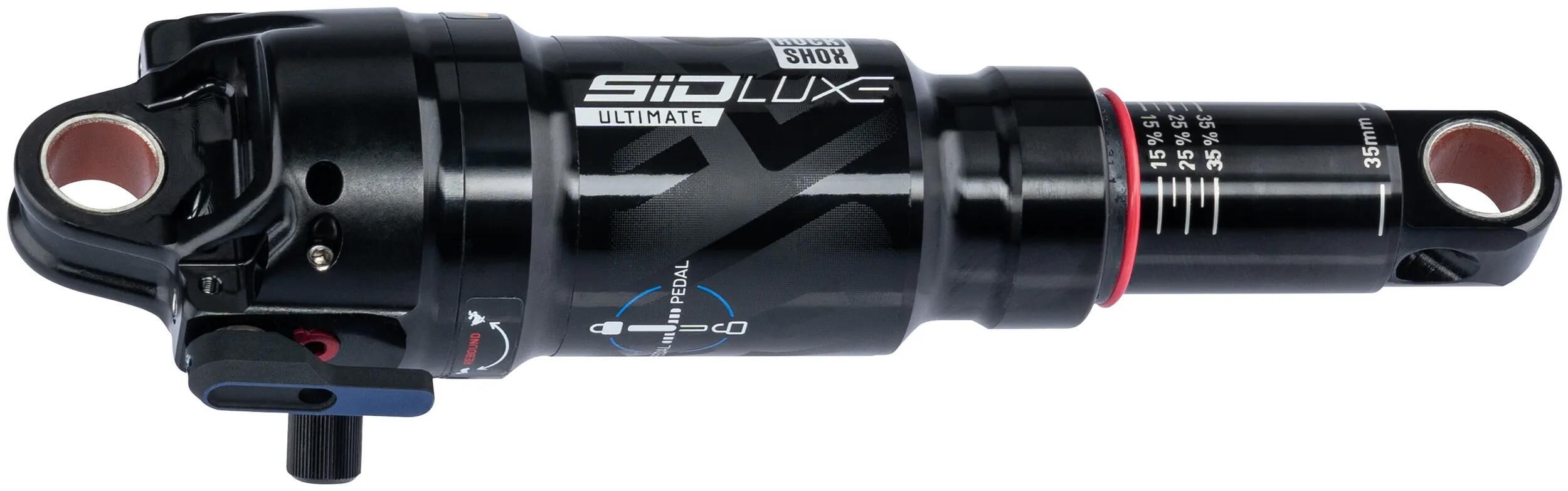 Rockshox federbein sidluxe ultimate 3p rear shock rs sidluxe 170x35 3pos lever blue