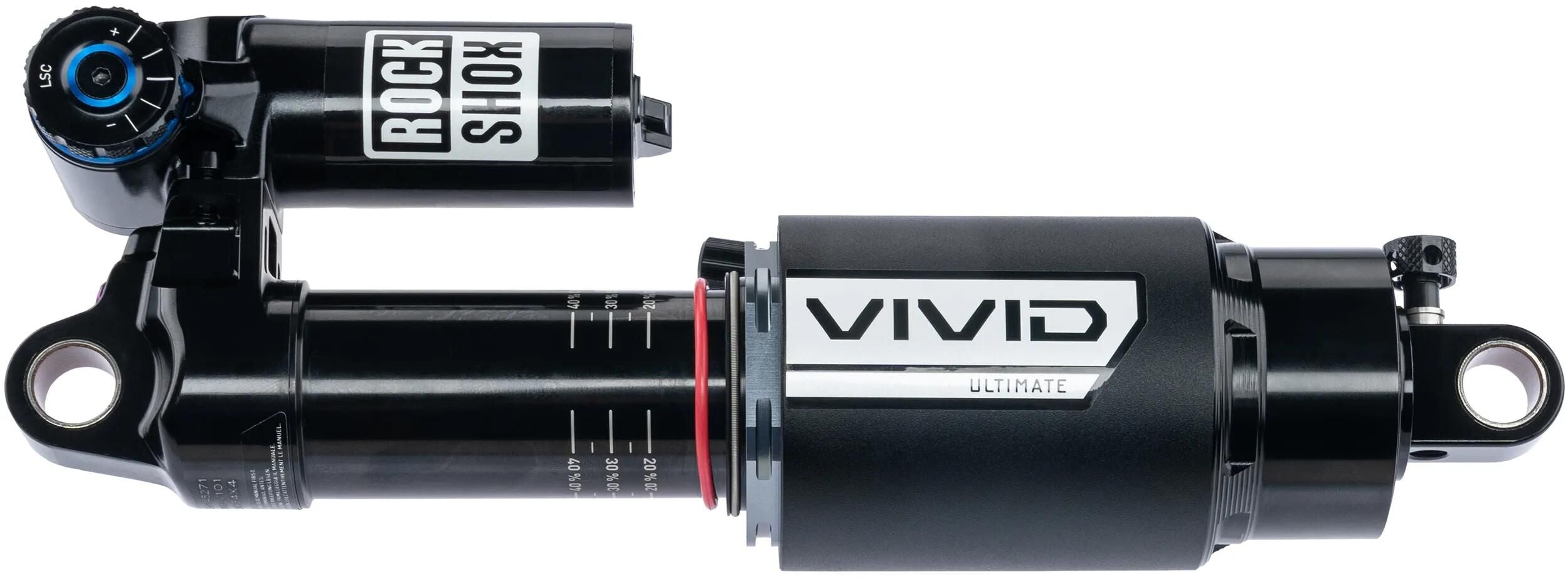 Rockshox federbein vivid ultimate rc2t rear shock rs vivid ult. rc2t 230 x 60mm