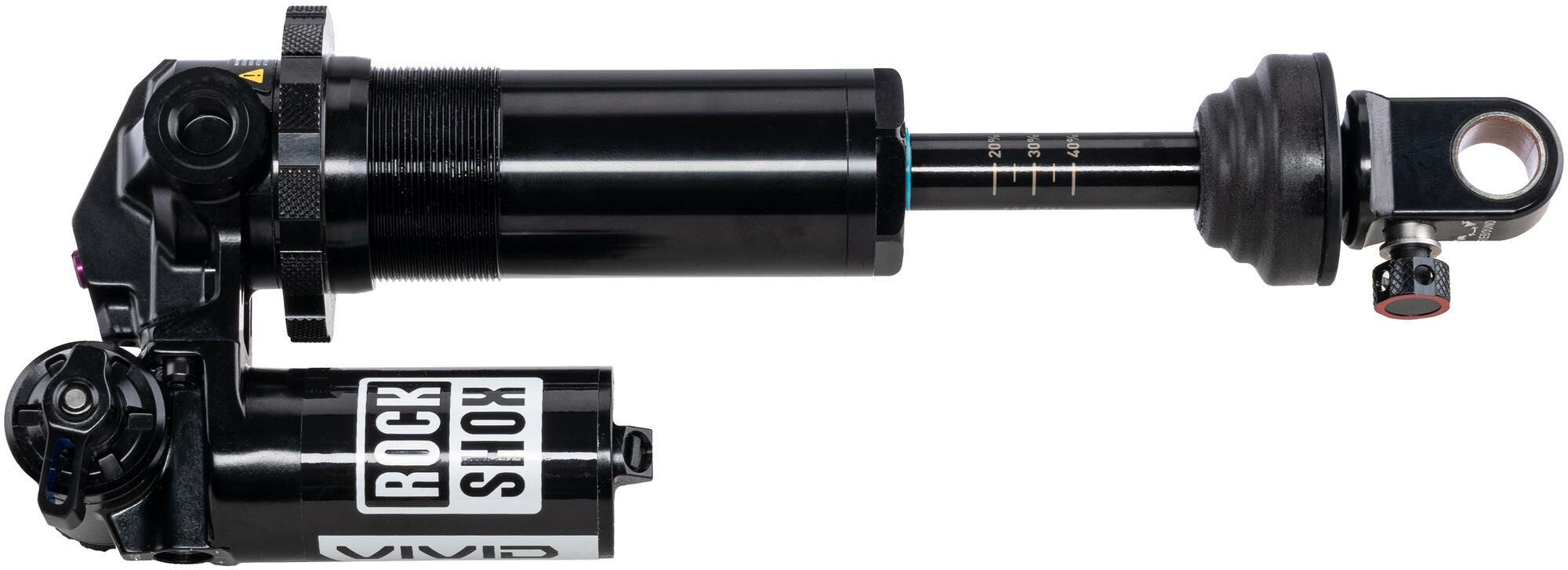 Rockshox schokdemper vivid coil ultimate rc2t rear shock rs vivid coil ult.rc2t 205x62,5mm