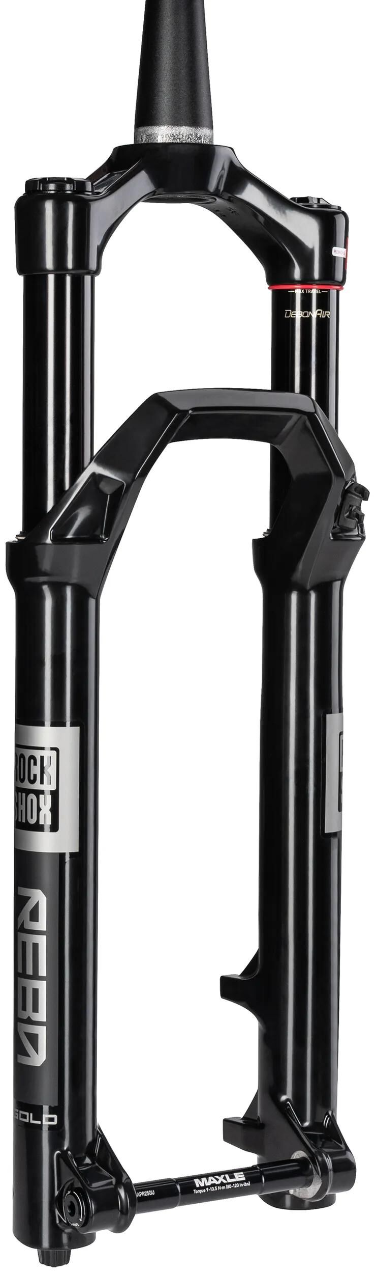Rockshox federgabel reba gold isolator 3p rs suspension fork reba g 27 110mm 3p crn 44 black