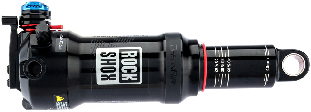 Rockshox schokdemper deluxe rlc3 rear skock rs del.nude rlc3 165 x 40mm