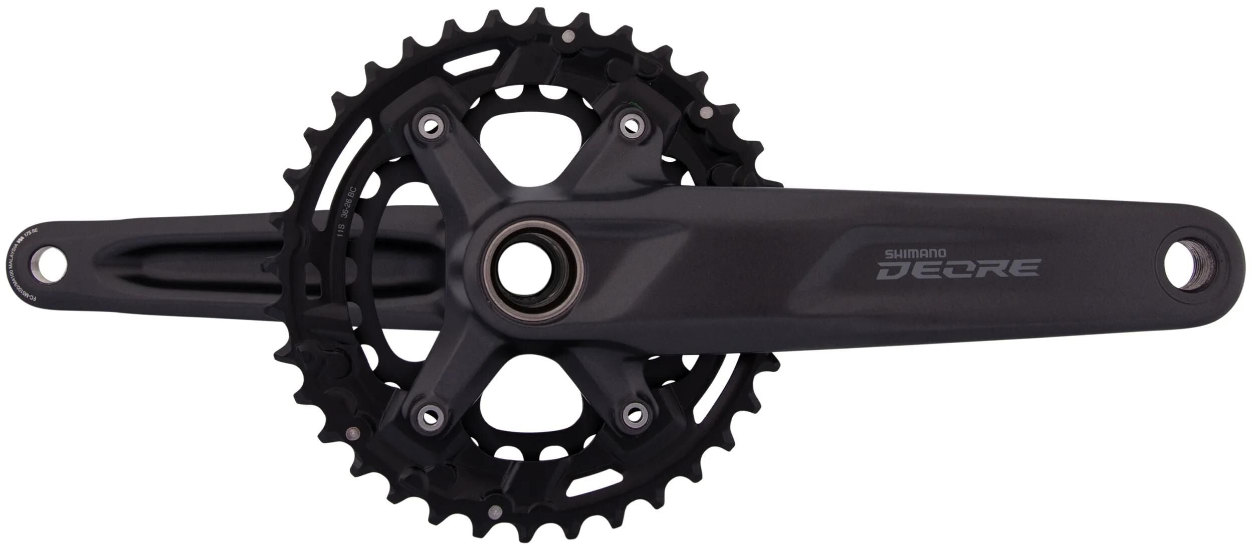Shimano kettenradgarnitur deore fc-m5100-b2 crankset shim.deore 175mm