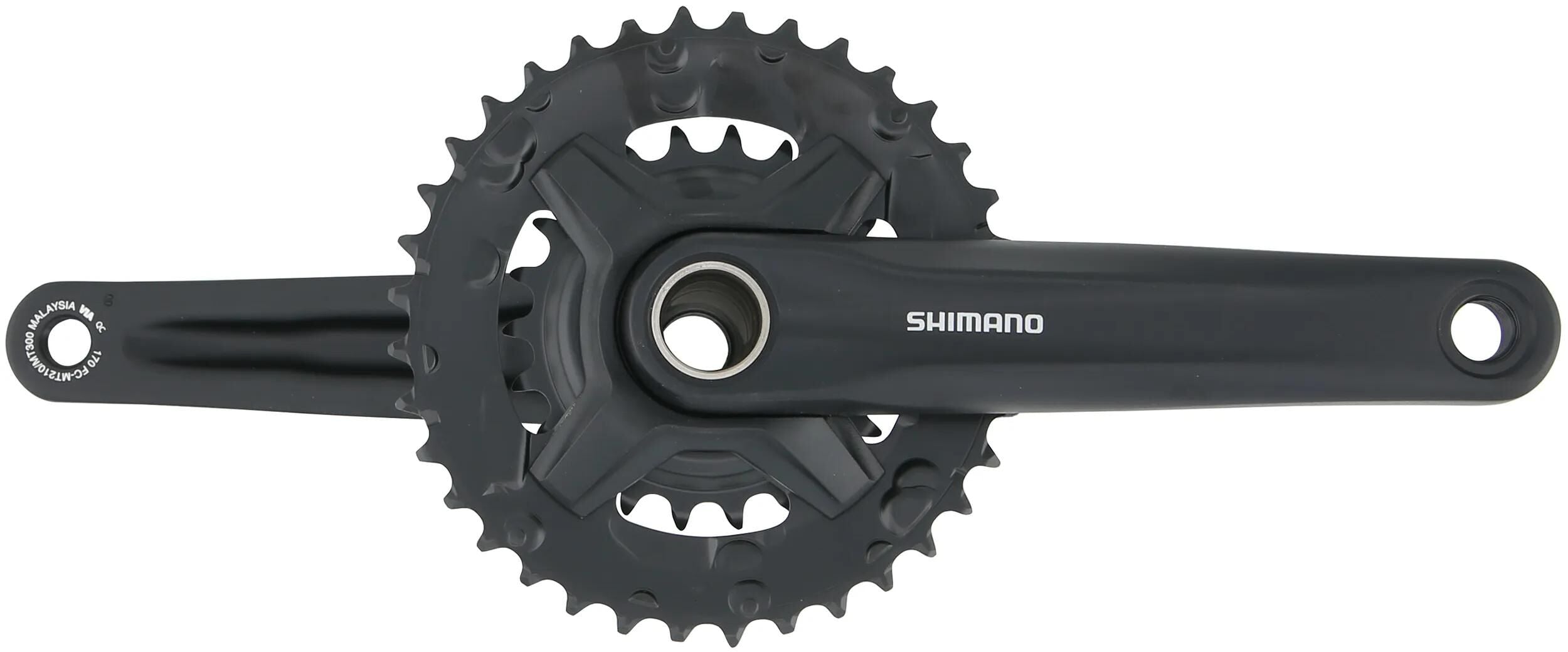 Shimano kettenradgarnitur altus fc-mt210 cranks.shim. alt.fcmt210 22 36t.170mm 9sp bl.
