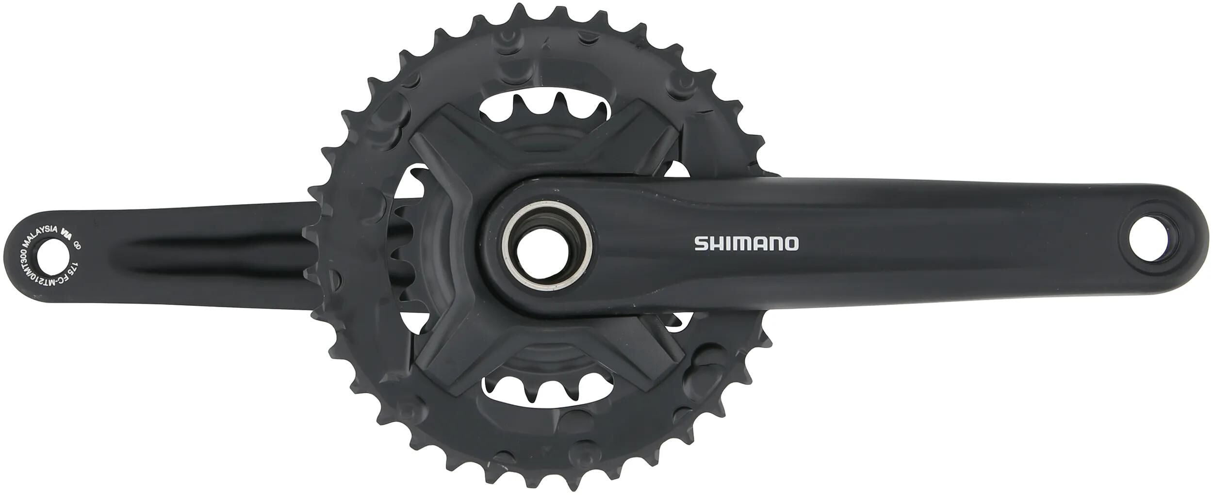 Shimano kettenradgarnitur altus fc-mt210 cranks.shim. alt.fcmt210 22 36t.175mm 9sp bl.