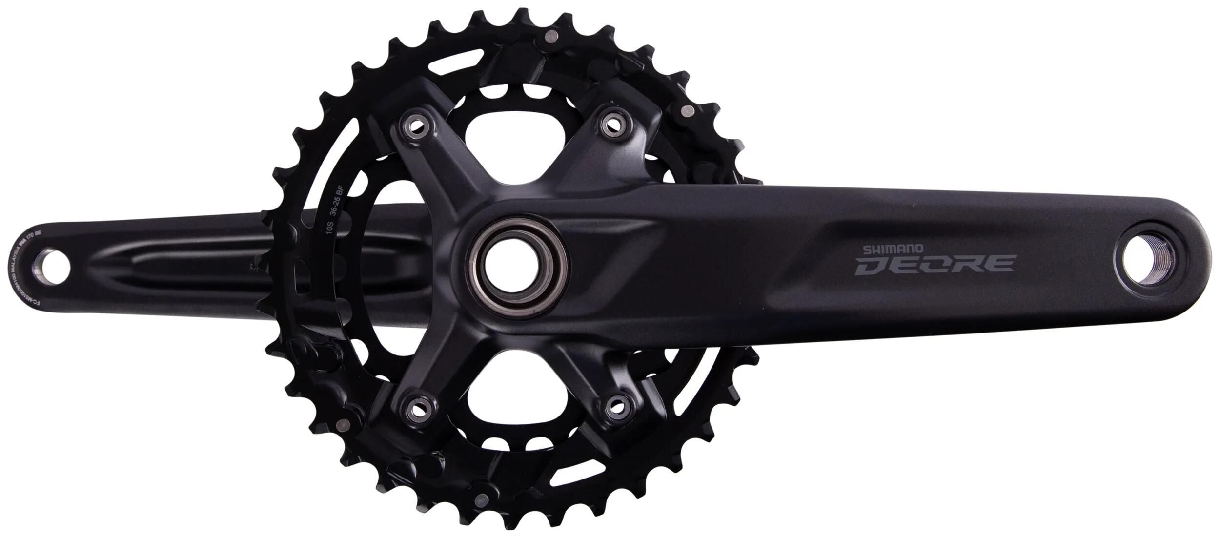 Shimano kettenradgarnitur deore fc-m4100 crankset shim.deore 36 26 teeth 170mm