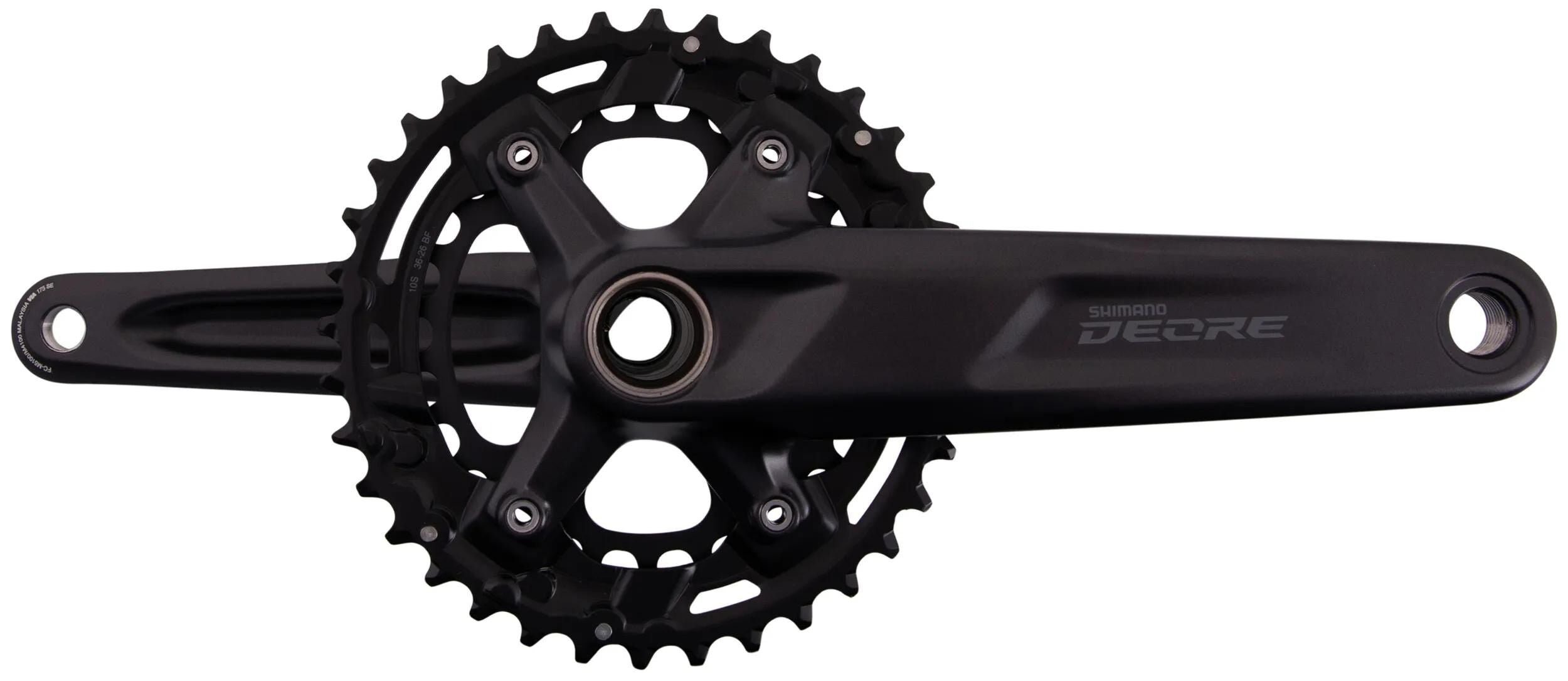 Shimano deore fc-m4100-2 10-speed crank 36 26 | 175mm