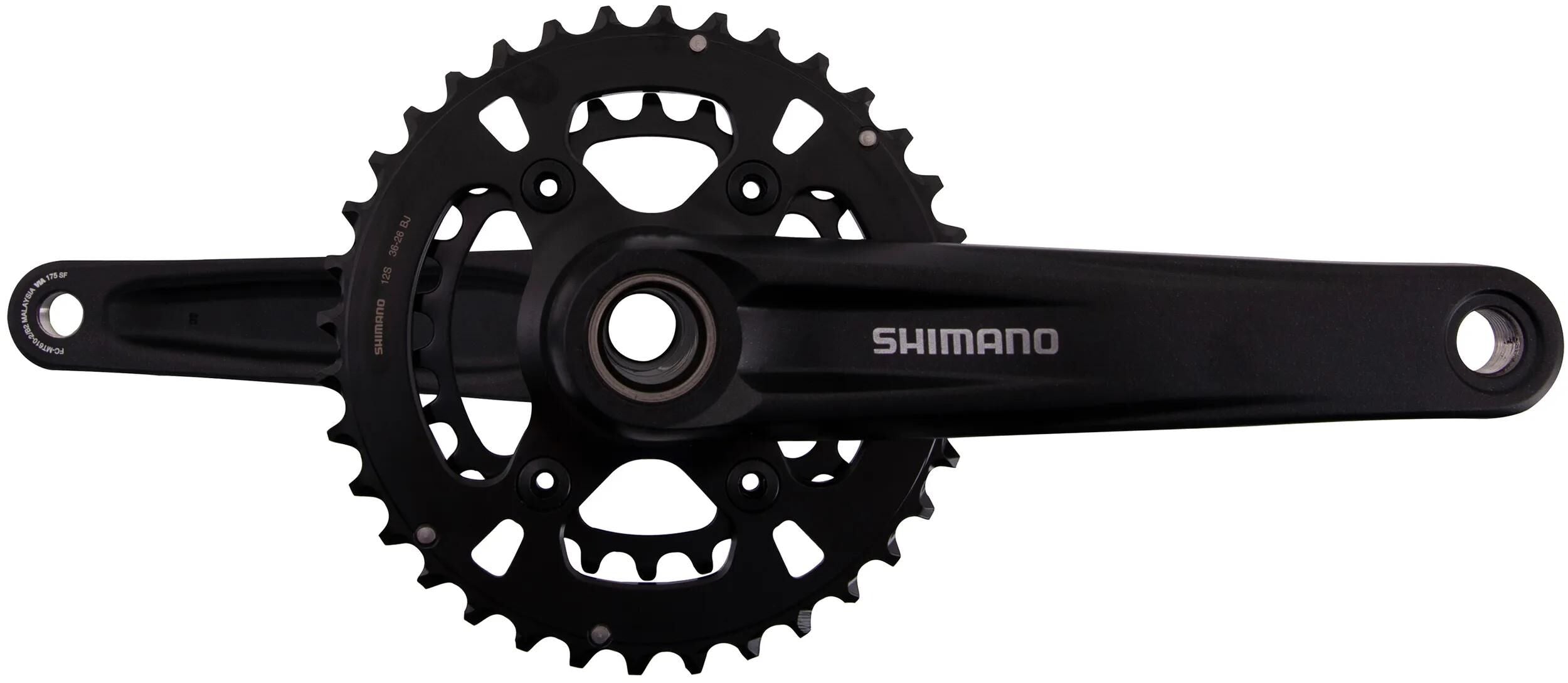 Shimano kettenradgarnitur fc-mt610-2 und 610-b2 crankset shim.fc-mt610-2 and 610-b2 175mm