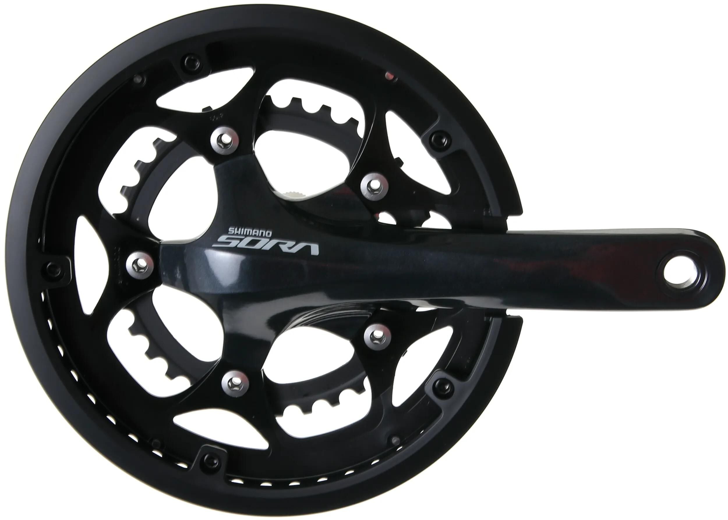 Shimano kettenradgarnitur sora fc-r3000 crankset shi.sora fcr3000 34 50t.170mm ht2 9sp bl.