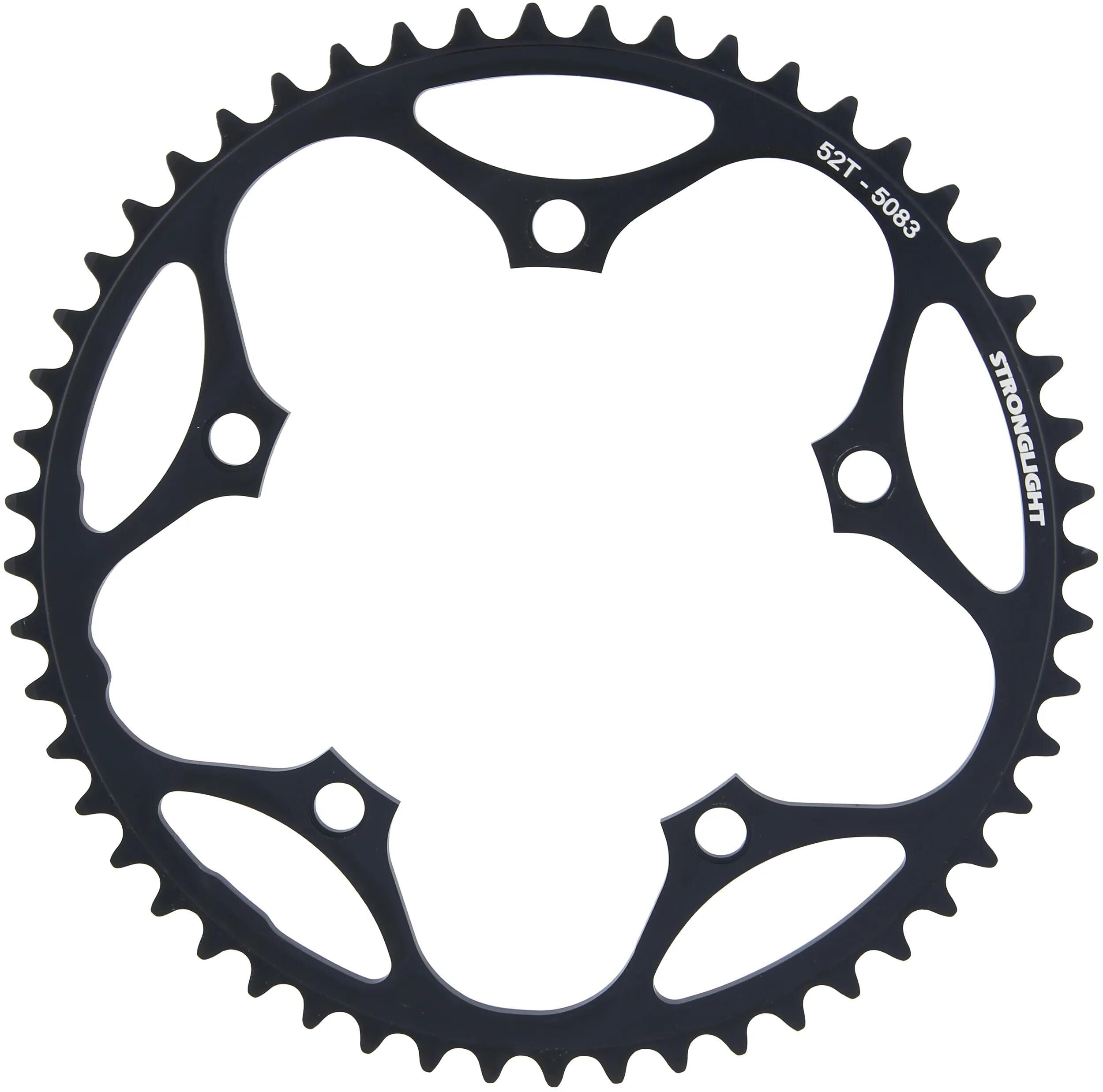 Stronglight kettenblatt chain ring strongl. 52t.,alu