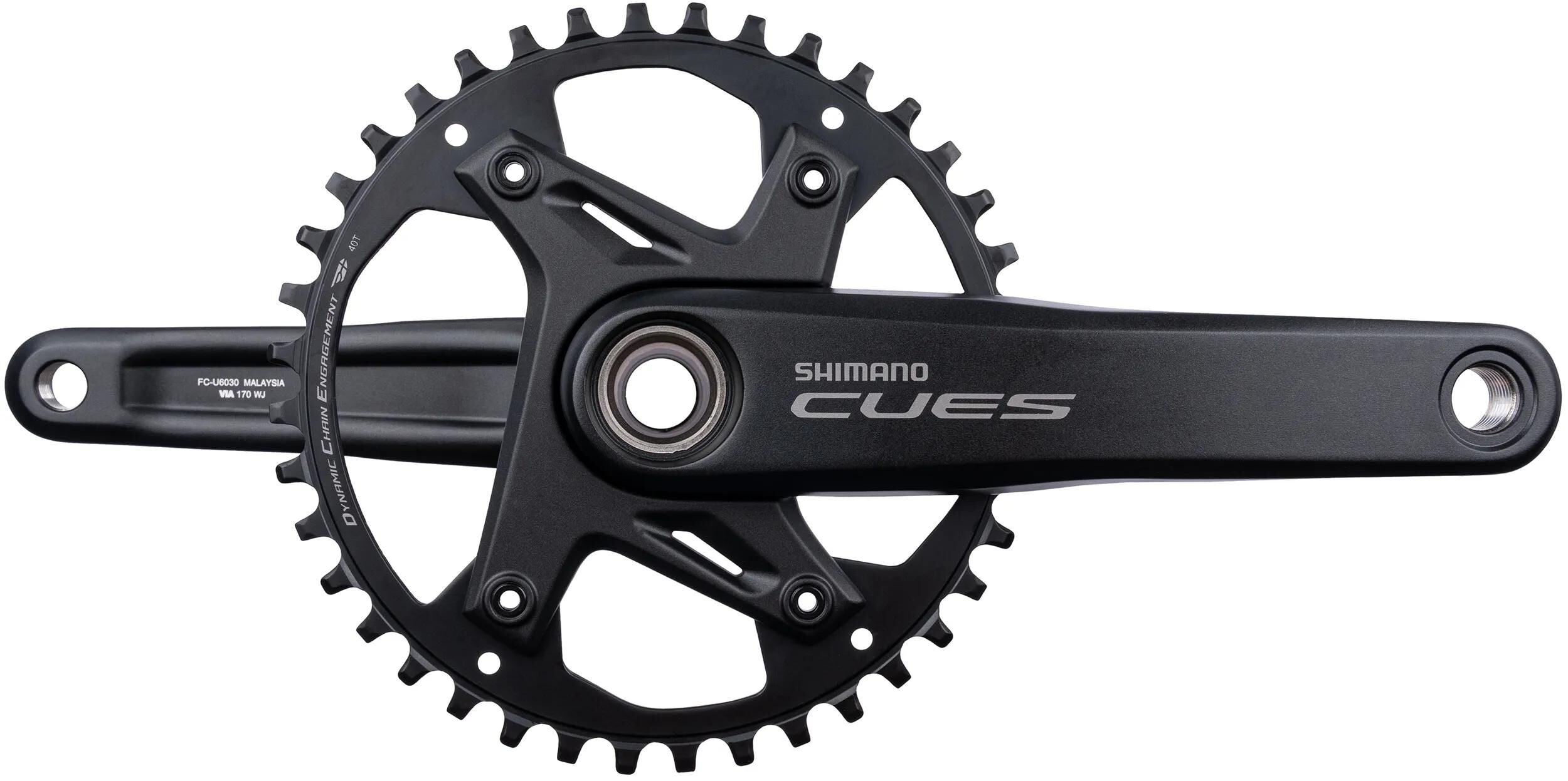 Shimano kettenradgarnitur cues fc-u6030-1 shim.krg u6030-1 40 170 sw 9 10 11f