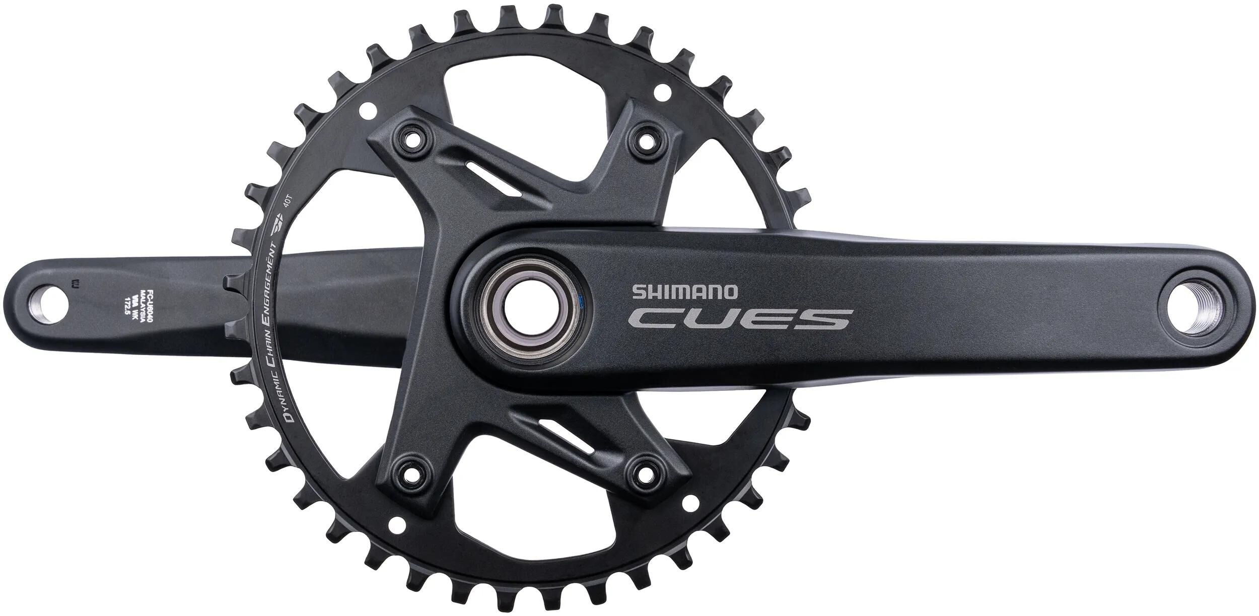 Shimano crankstel cues fc-u6040-1 shim.krg u6040-1 40 172.5 sw 9 10 11f ht