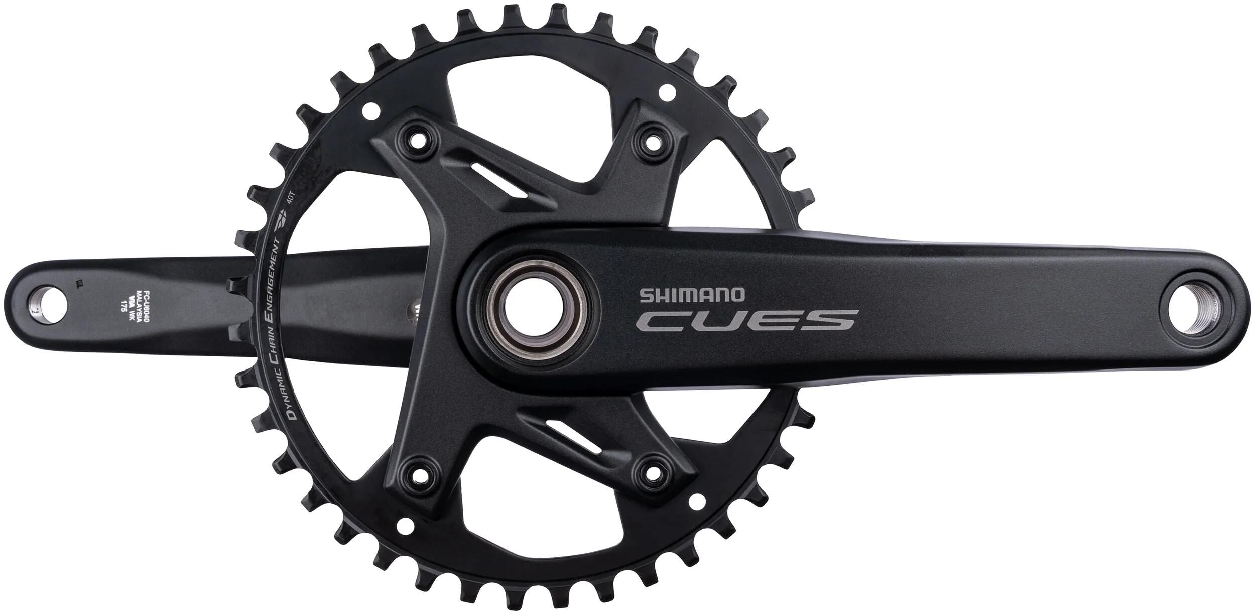 Shimano kettenradgarnitur cues fc-u6040-1 shim.krg u6040-1 40 175 sw 9 10 11f ht