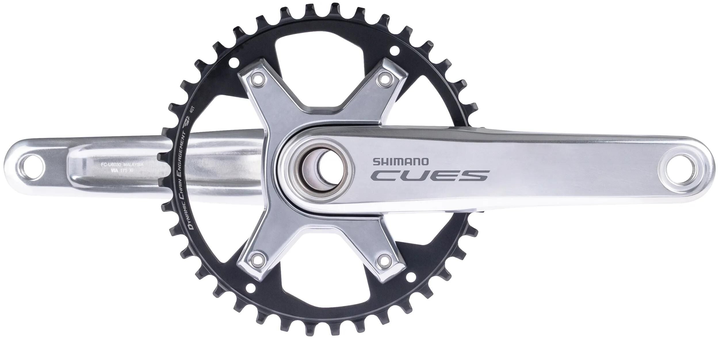Shimano kettenradgarnitur cues fc-u6030-1 shim.krg u6030-1 40 175 si 9 10 11f
