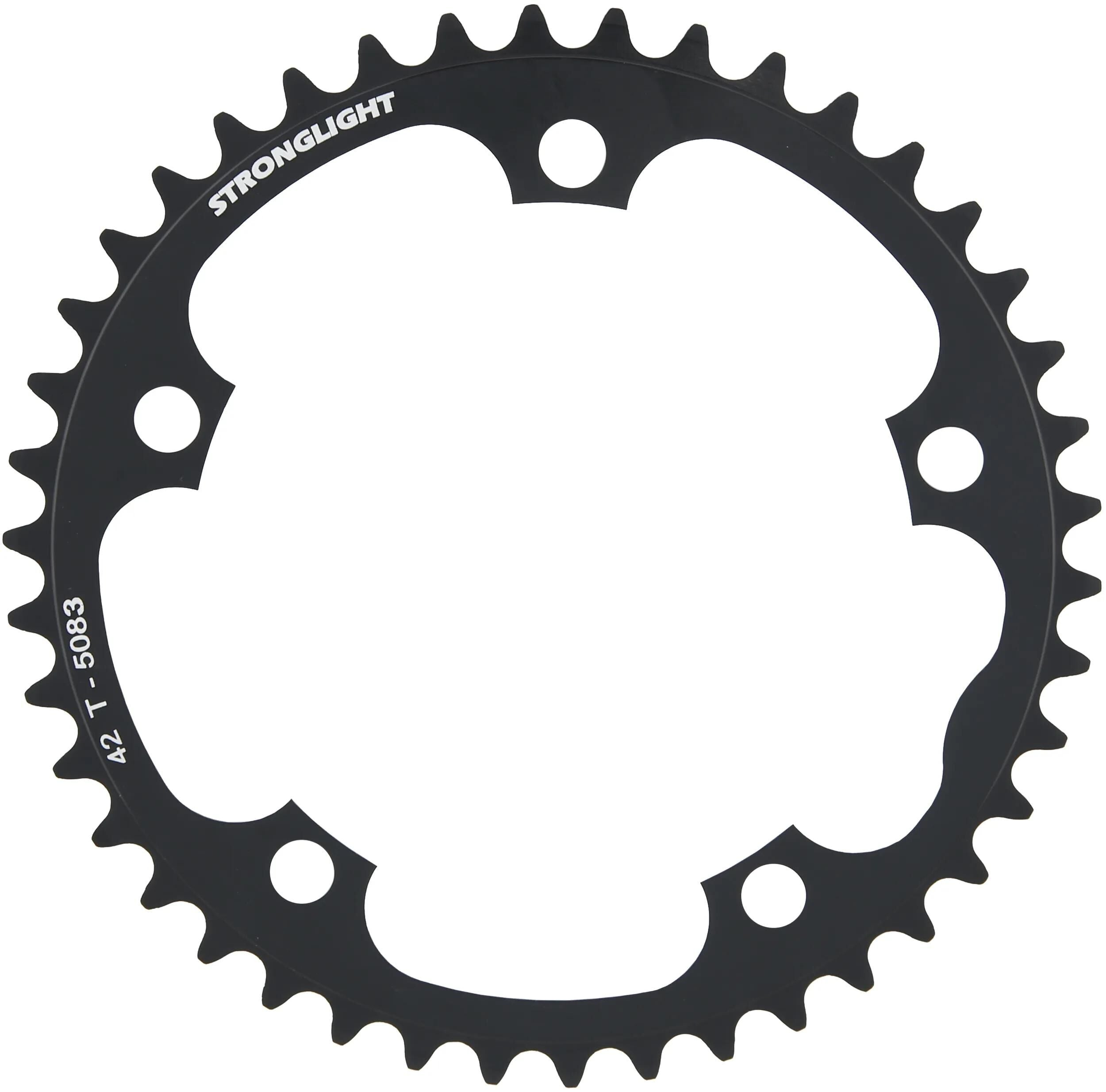 Stronglight kettenblatt chain ring strongl. 42t.,alu