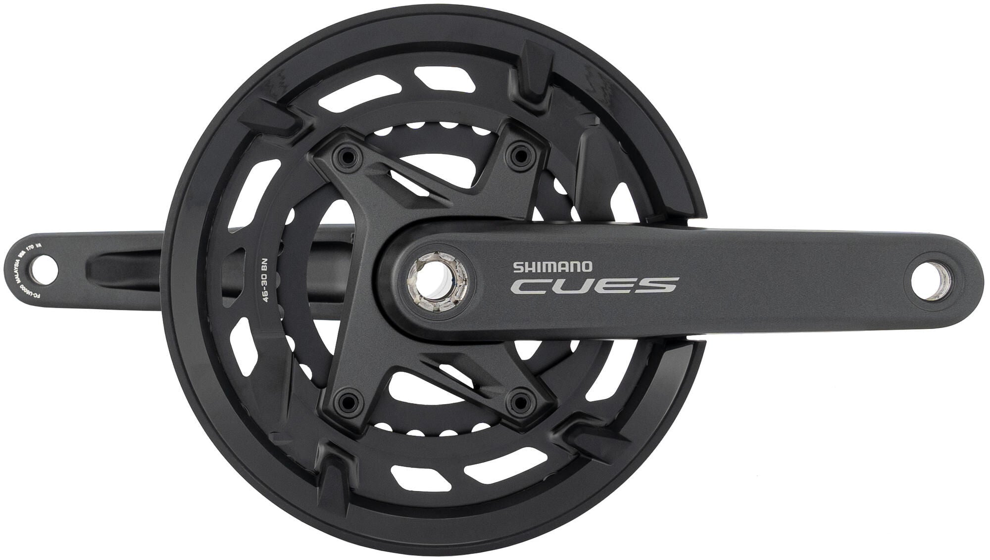 Shimano crankstel cues fc-u6000-2 crankset shim.cues fc-u6000-2 46 30t 170mm