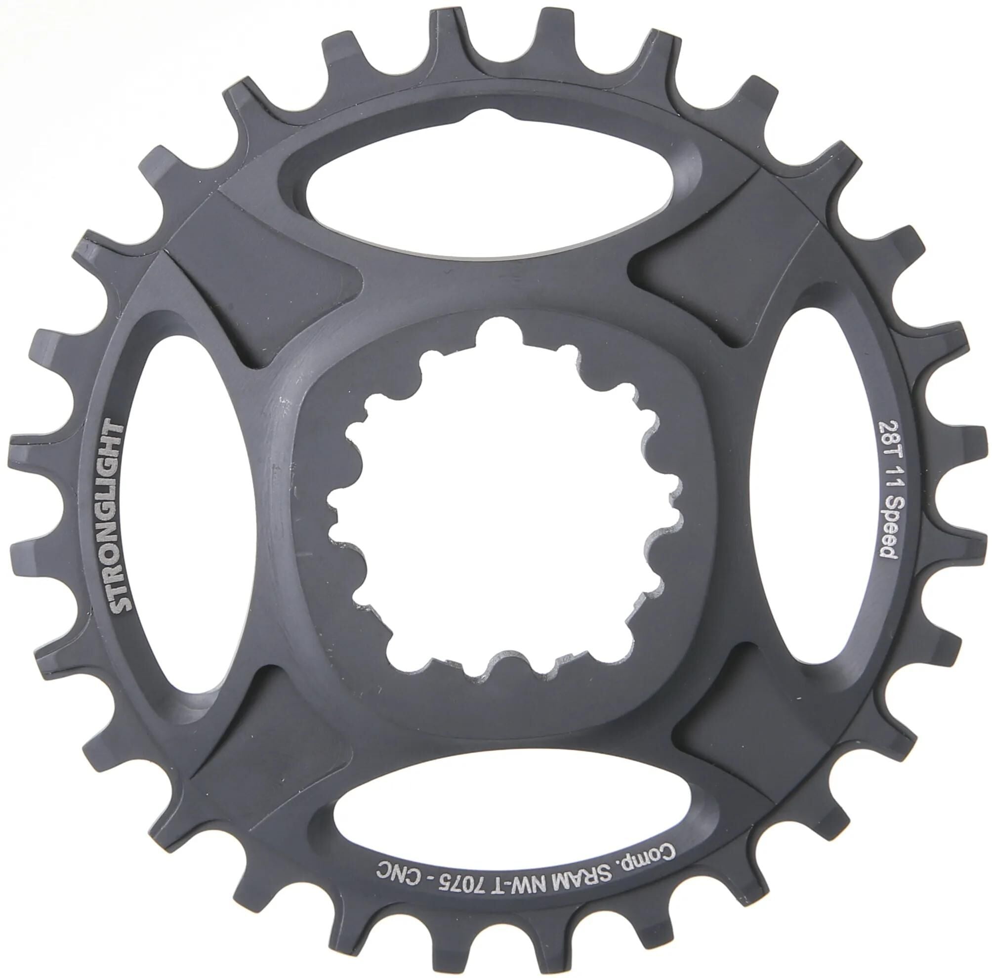 Stronglight kettenblatt ht3 chain ring strongl.ht3 30t inner alu black