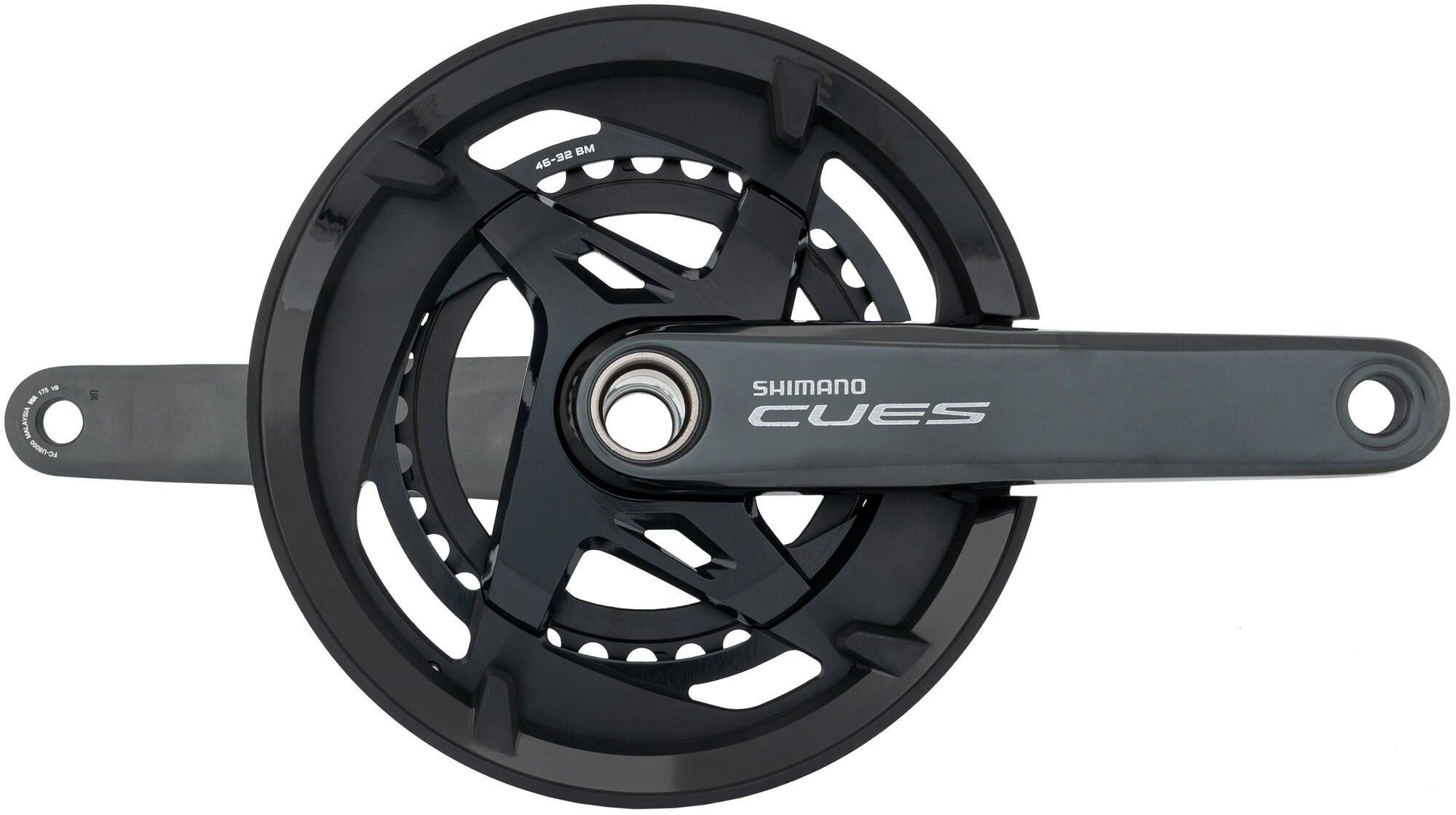 Shimano crankstel cues fc-u8000-2 crankset shim.cues fc-u8000-2 46 32t 175mm