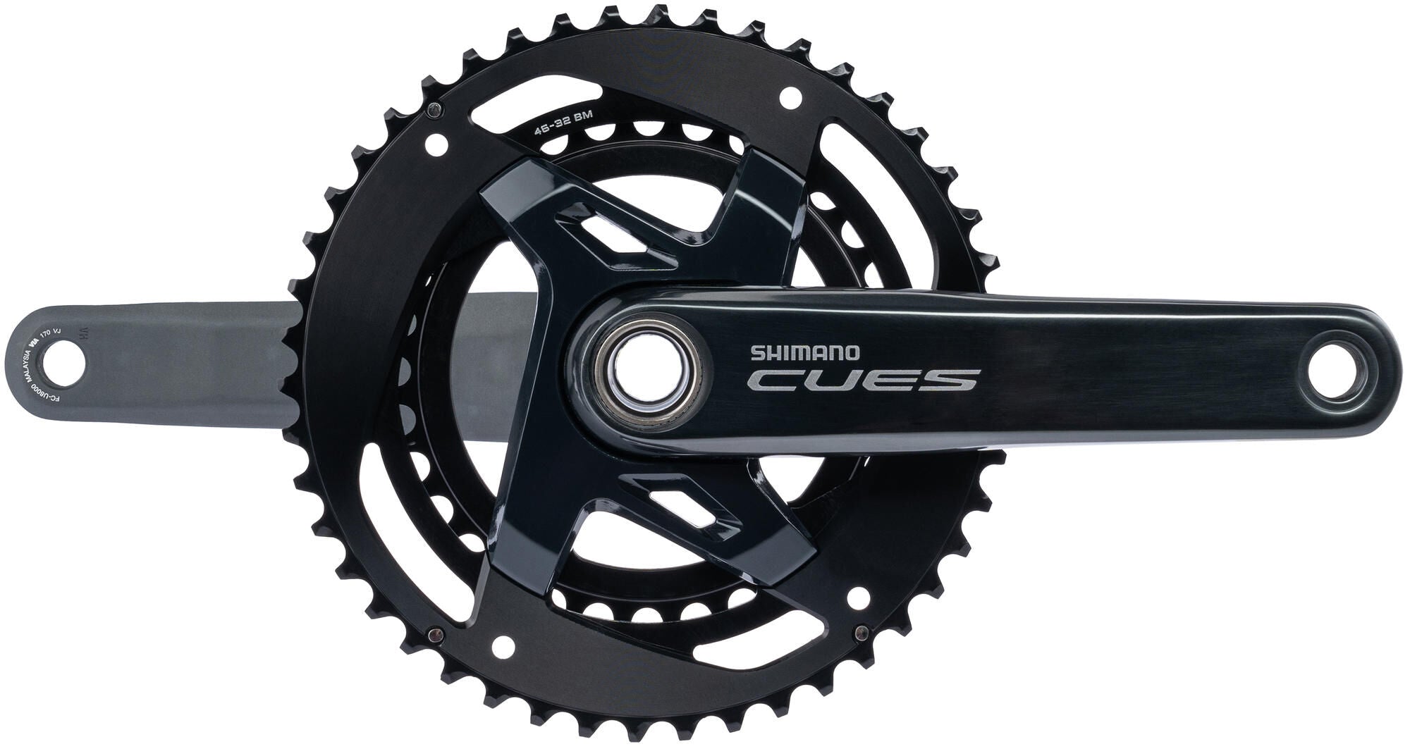 Shimano crankstel cues fc-u8000-2 crankset shim.cues fc-u8000-2 170mm