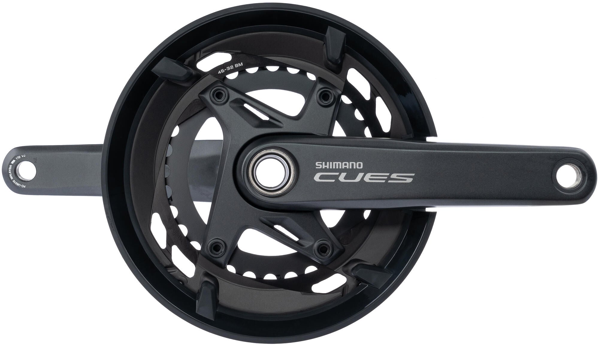 Shimano crankstel cues fc-u6010-2 crankset shim.cues fc-u6010-2 170mm with cgr