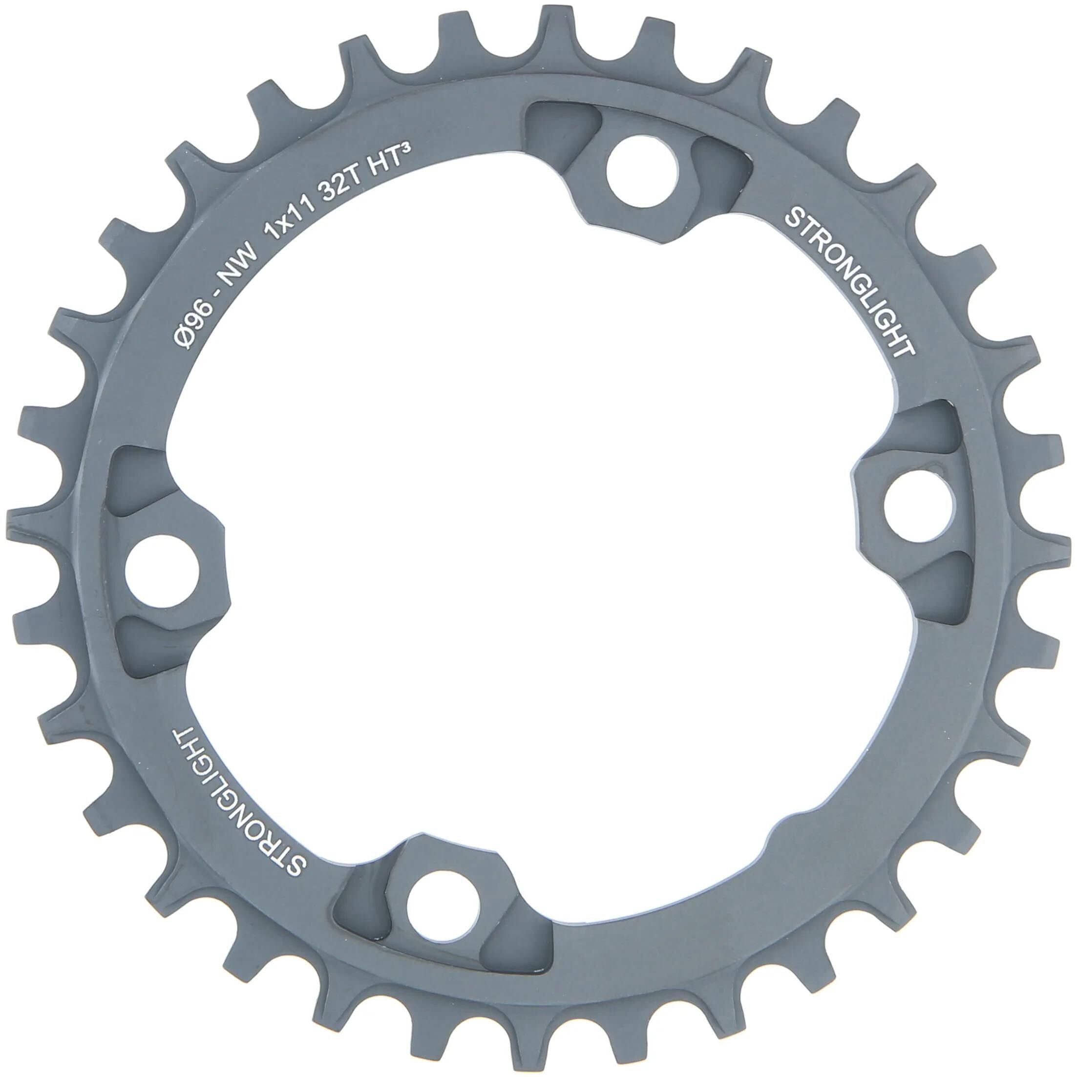 Stronglight kettenblatt ht3 chain ring strongl. ht3 32t alu black