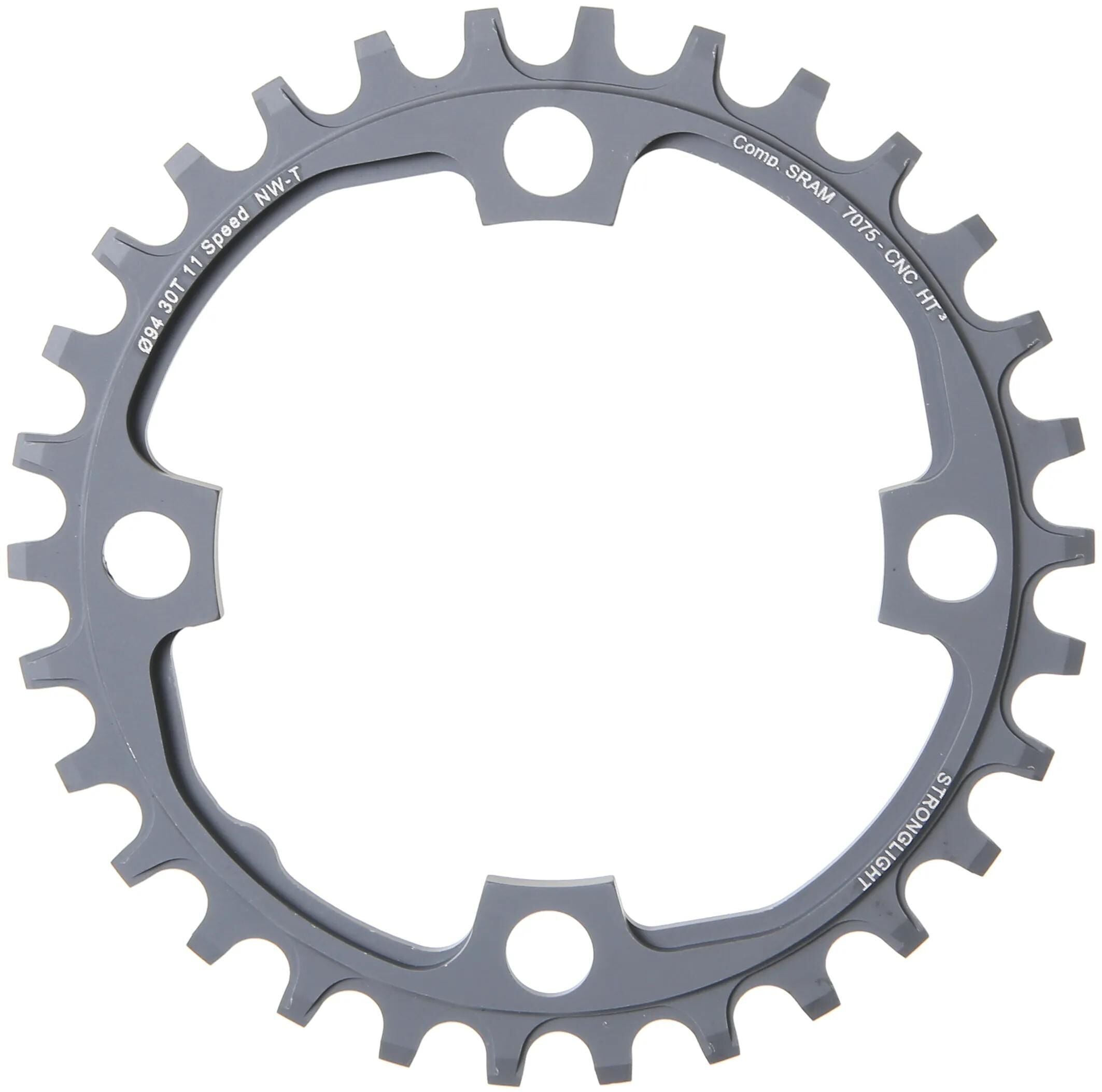 Stronglight kettenblatt ht3 chain ring strongl. ht3 30t inner alu black