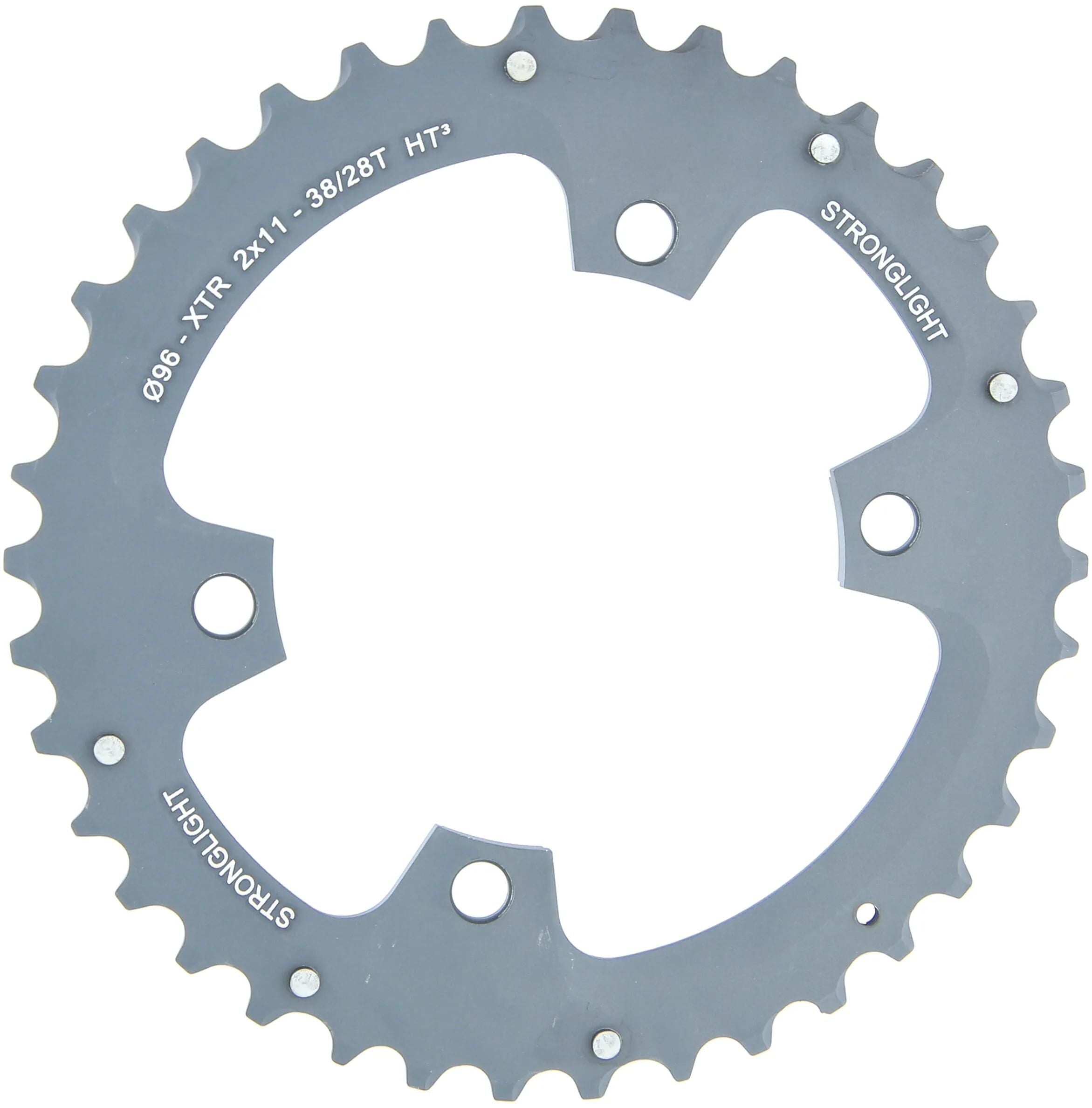 Stronglight kettenblatt ht3 chain ring strongl. ht3 38t.,f.xtr fc-m9000 9020