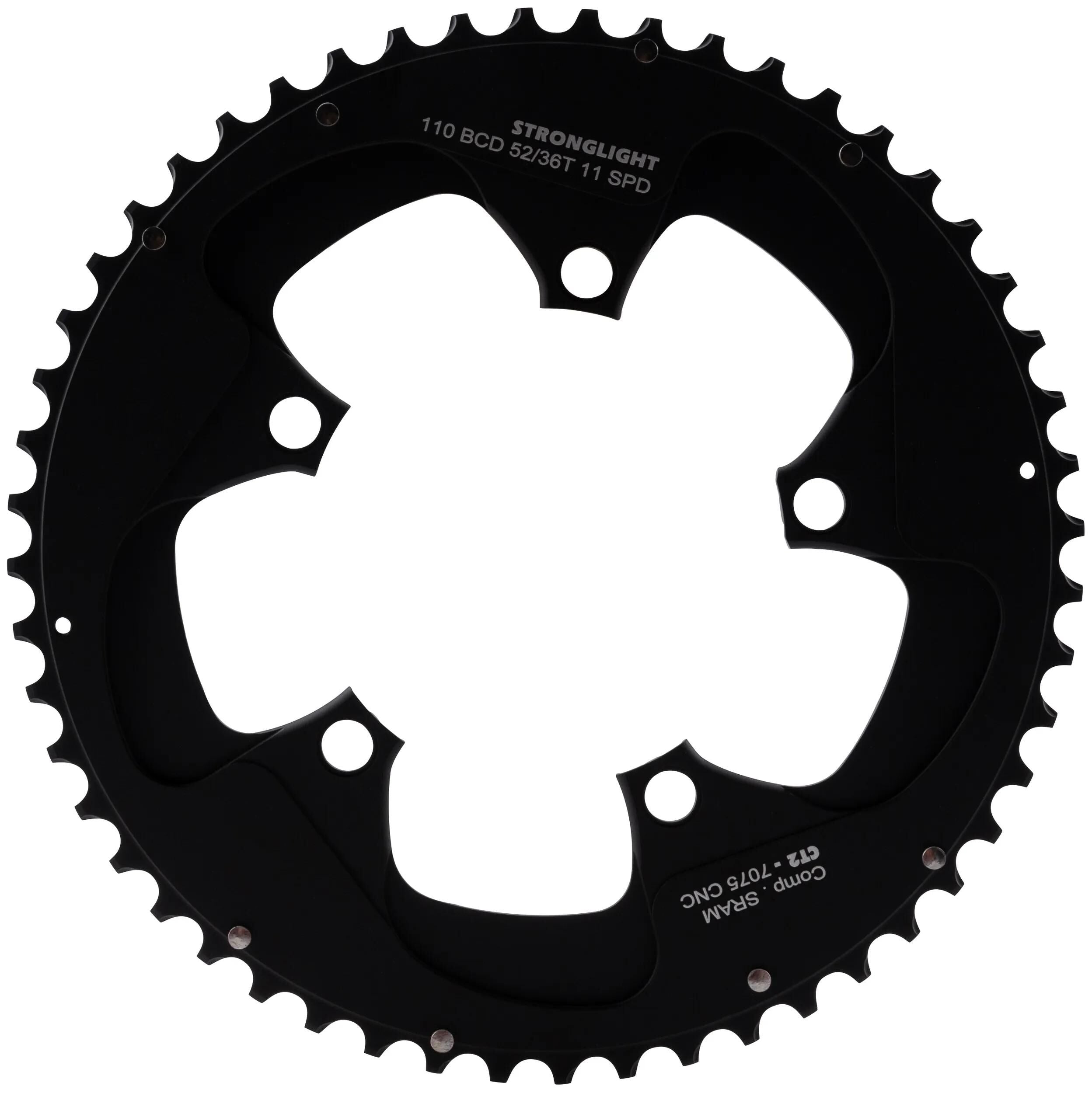 Stronglight kettenblatt ct2 chain ring strongl. ct2 52t