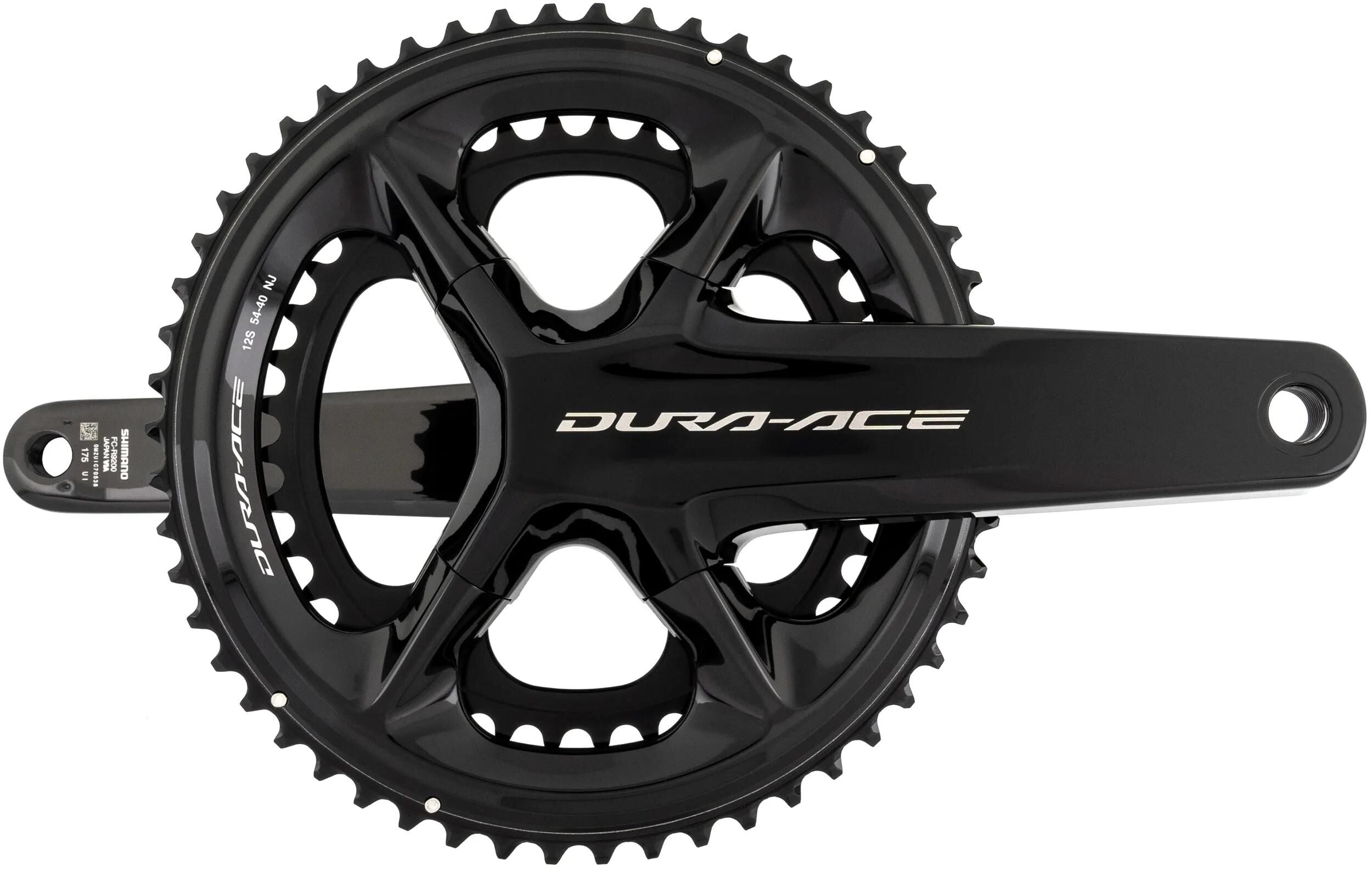 Shimano kettenradgarnitur dura ace fc-r9200 crankset shim.dura ace fc-r9200 40 54t 175mm