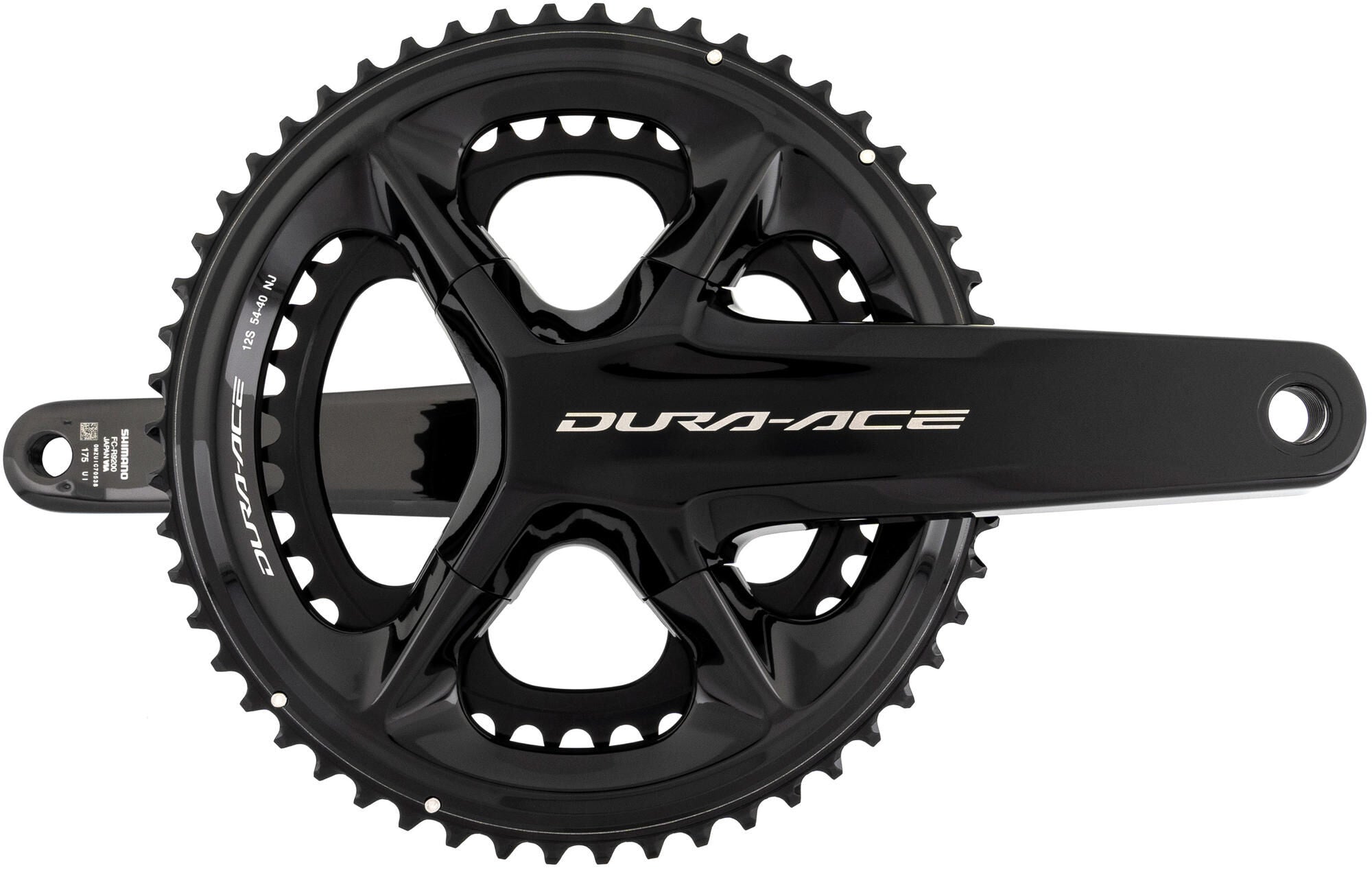 Shimano crankstel dura ace fc-r9200 crankset shim.dura ace fc-r9200 40 54t 175mm