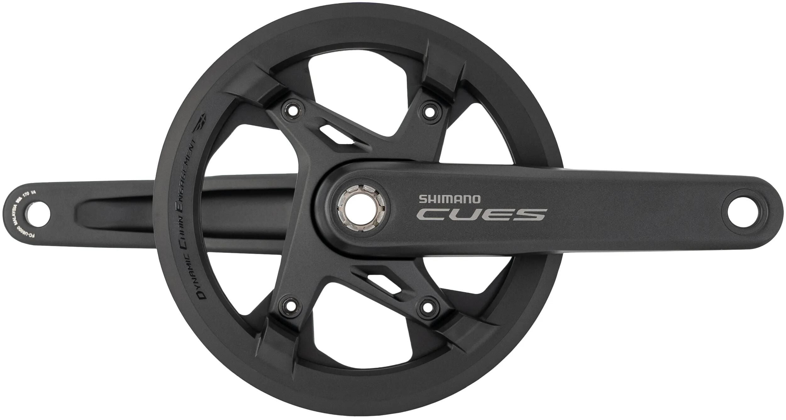 Shimano kettenradgarnitur cues fc-u6000-1 crankset shim.cues cues fc-u6000-1 42t 170mm