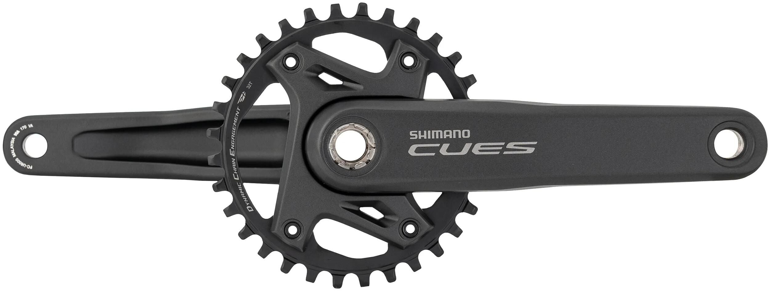 Shimano kettenradgarnitur cues fc-u6000-1 crankset shim.cues cues fc-u6000-1 32t 170mm
