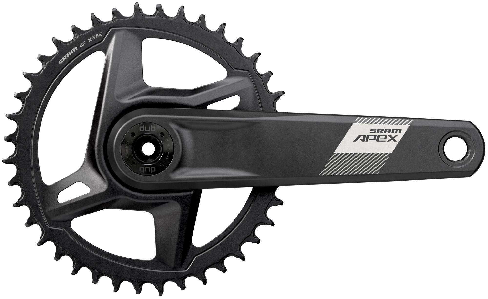 Sram crankstel apex 1 crankset apex 1 40t 165mm