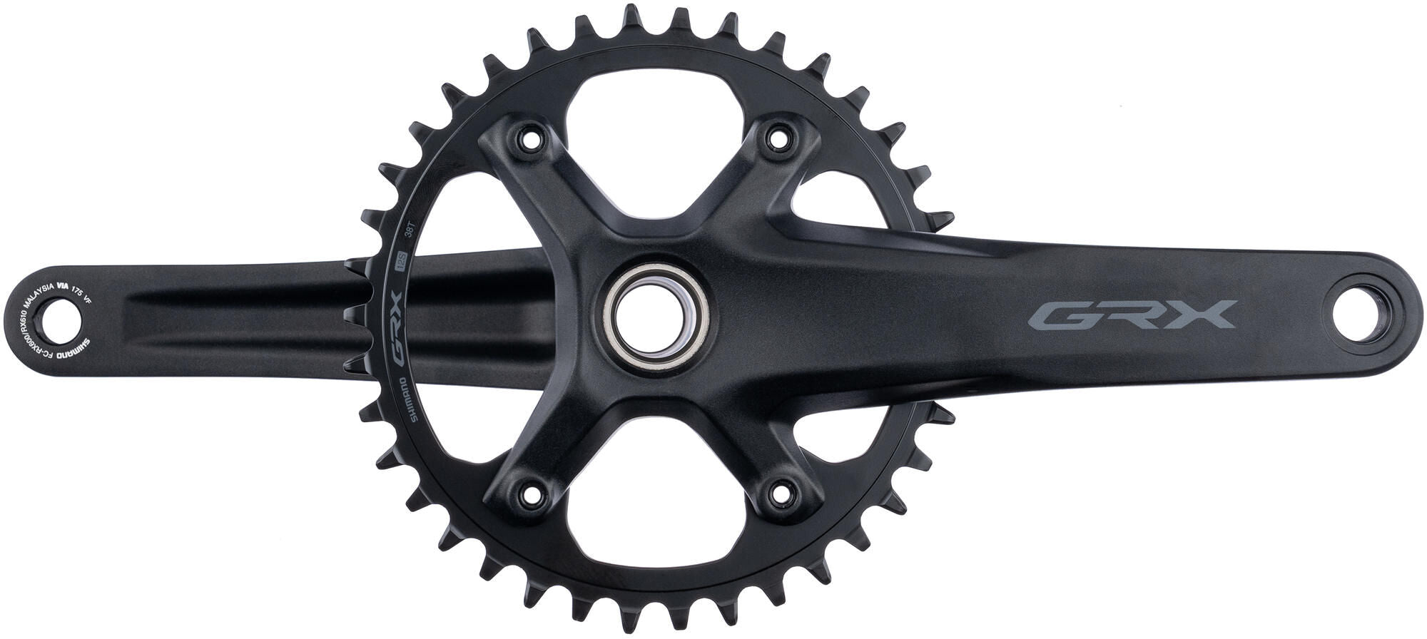 Shimano crankstel grx fc-rx610 crankset shim.grx fc-rx610 38t 175mm