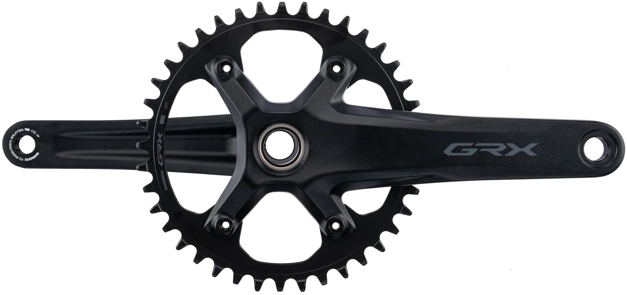 Shimano kettenradgarnitur grx fc-rx610 crankset shim.grx fc-rx610 40t 175mm