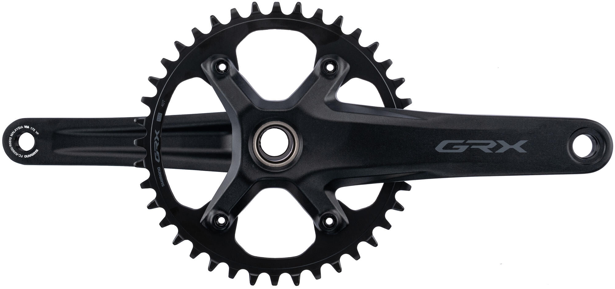Shimano crankstel grx fc-rx610 crankset shim.grx fc-rx610 40t 175mm