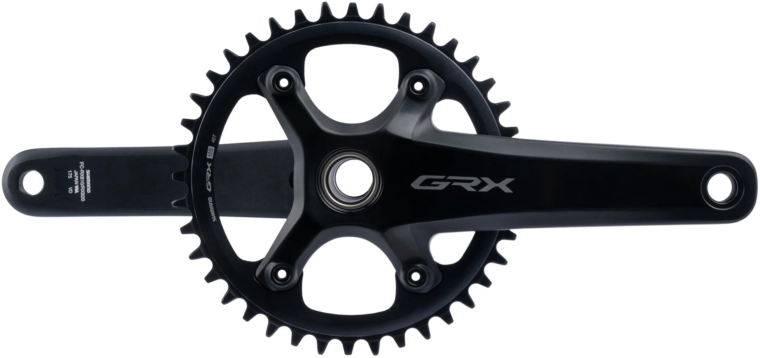 Shimano kettenradgarnitur grx fc-rx820 shim.krg grx fcrx8201 40 175 sw 12f ht2