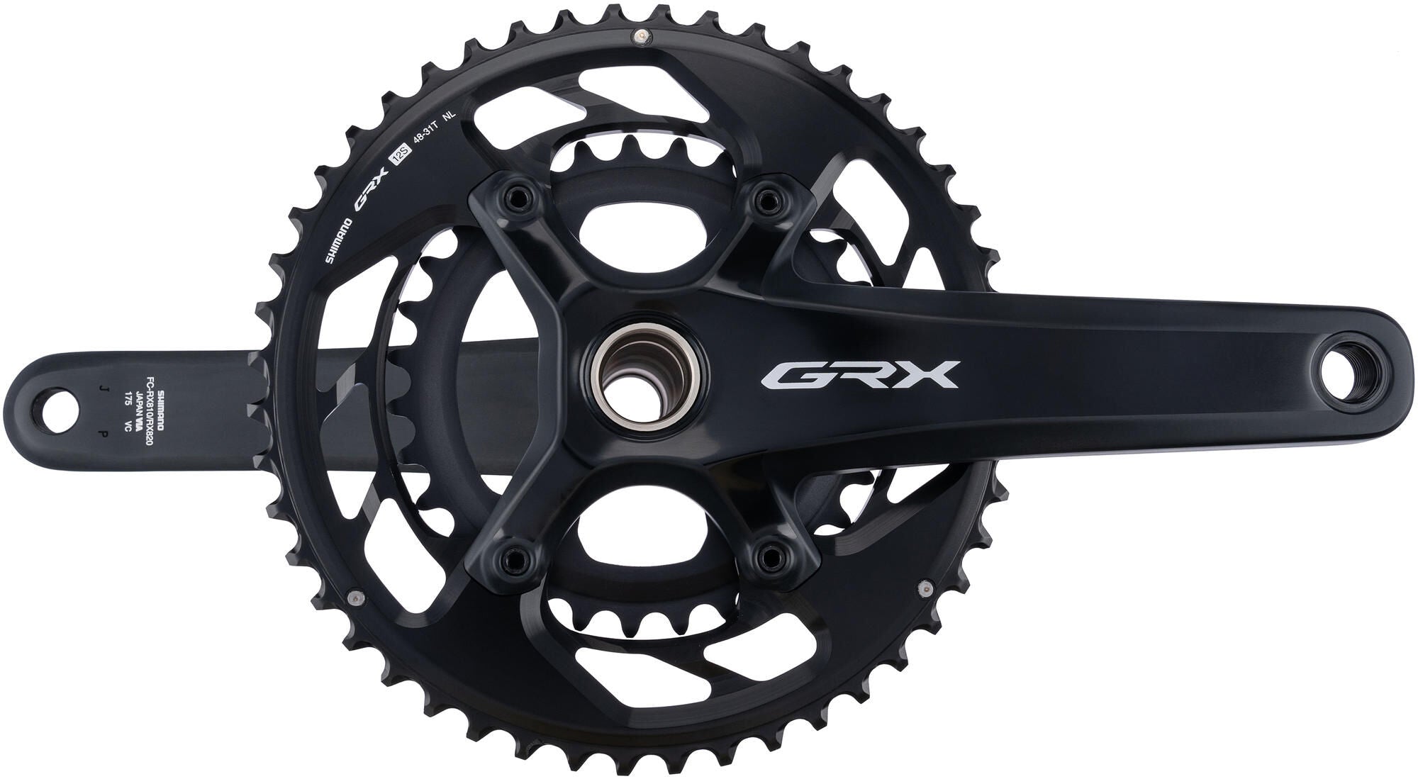 Shimano crankstel grx fc-rx820 shim.krg grx fcrx820 48 31 175 sw 12f ht2