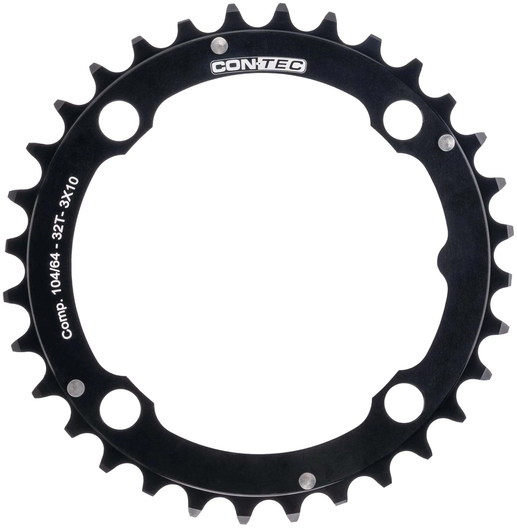 Contec kettenblatt c.drive ct chain ring c.drive 32t 104mm black