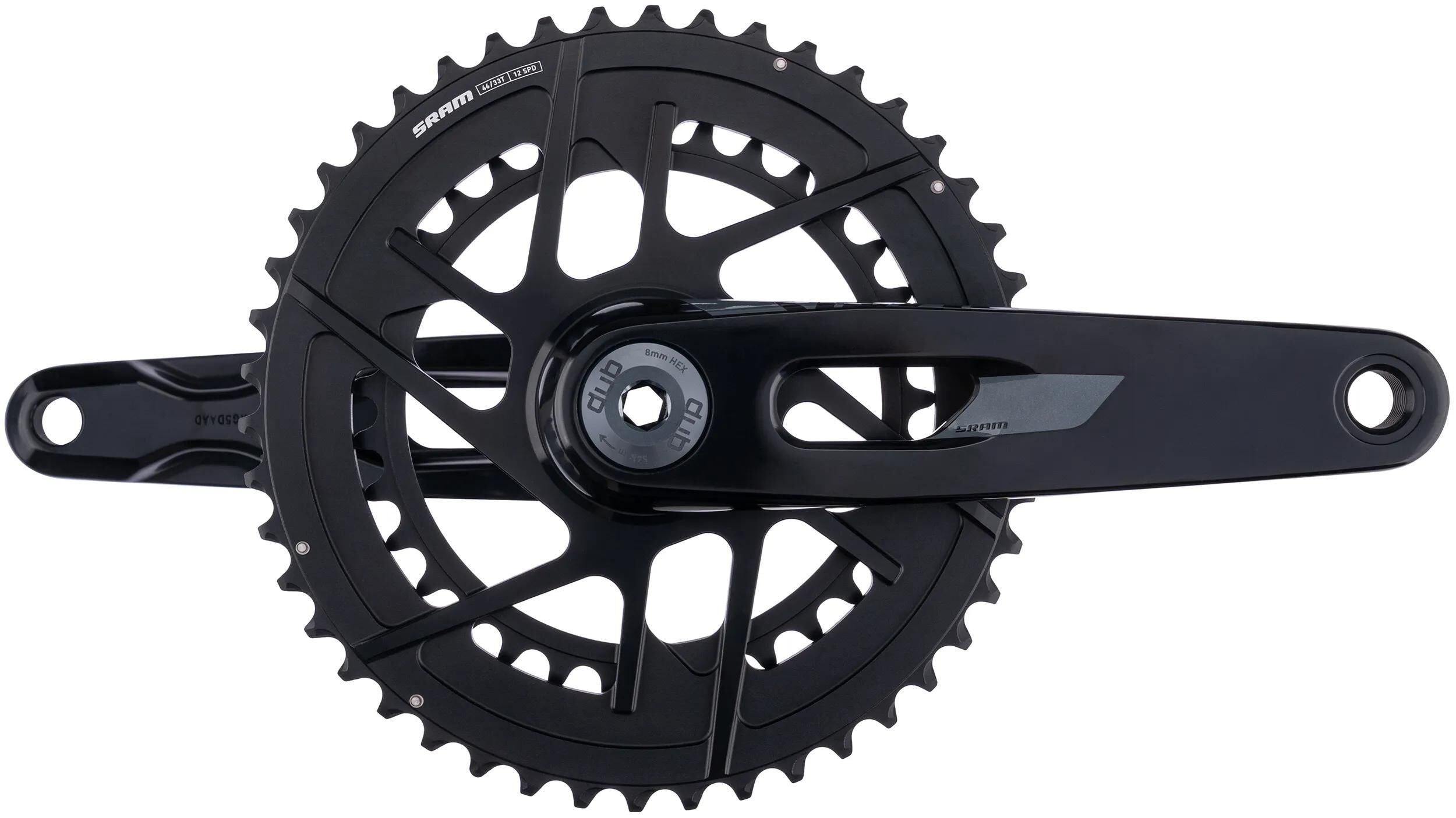 Sram kettenradgarnitur rival e1 krg rival e1 46 33 165 mm dub