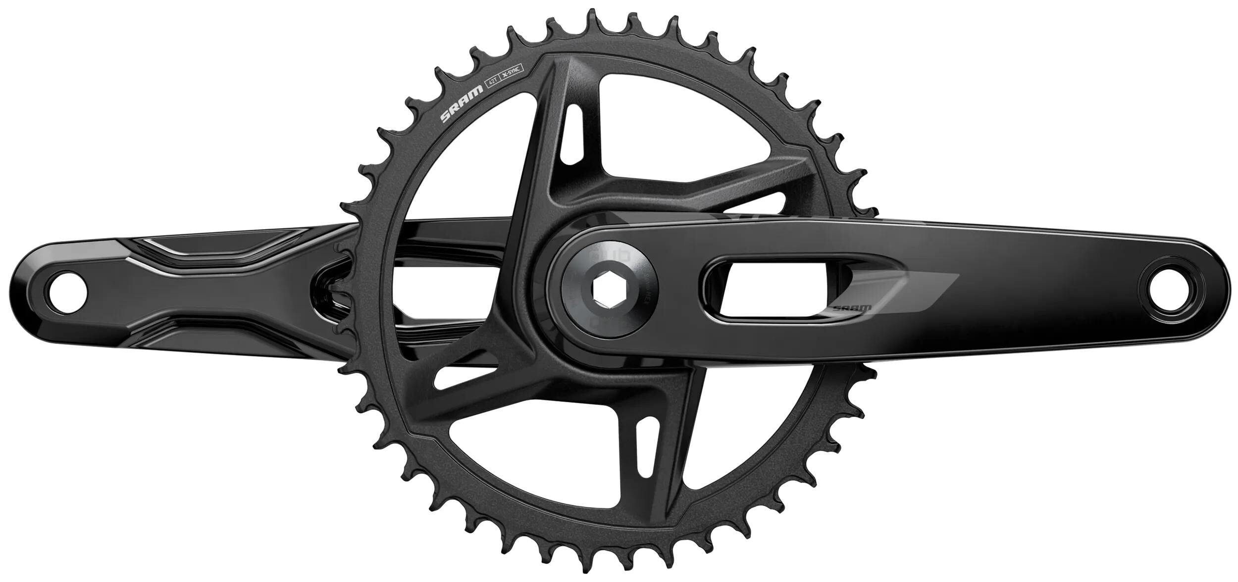 Sram kettenradgarnitur rival 1 xplr e1 krg rival xplr e1 42z 172,5mm wide dub