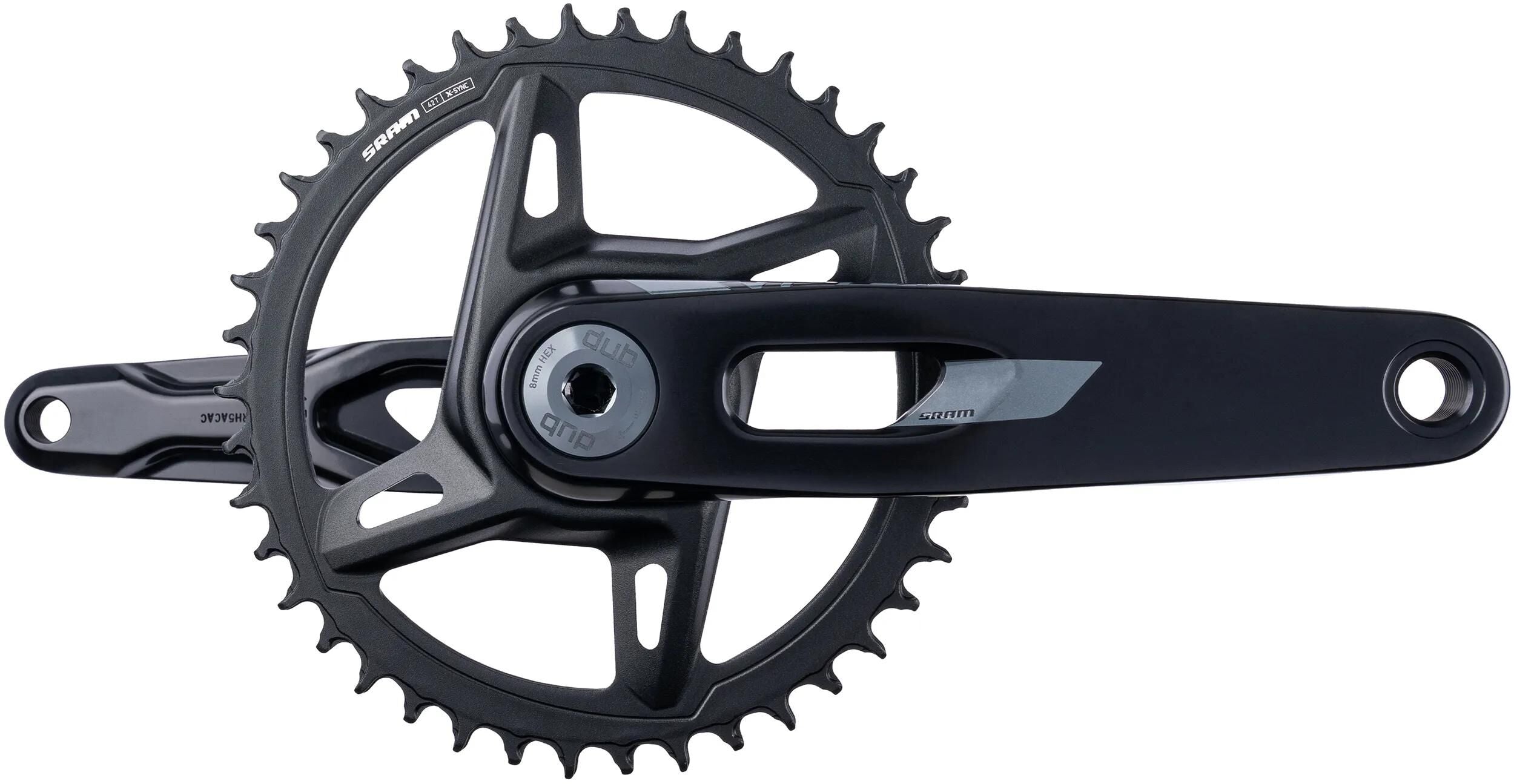 Sram kettenradgarnitur rival 1 xplr axs e1 krg pm rival xplr e1 42z 175mm wide dub
